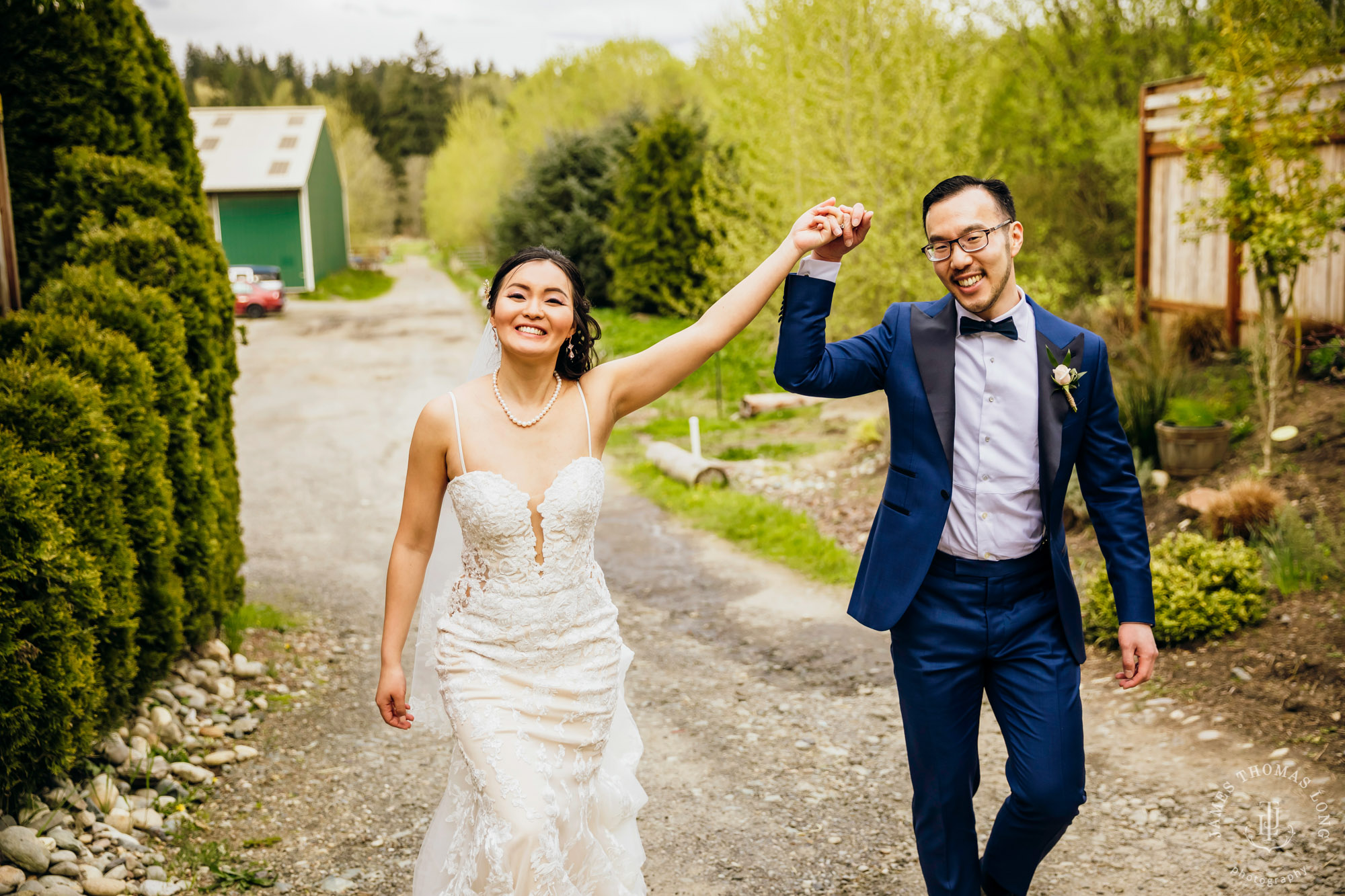 The Barn at Holly Farm Bothell wedding by Seattle wedding photographer James Thomas Long Photography