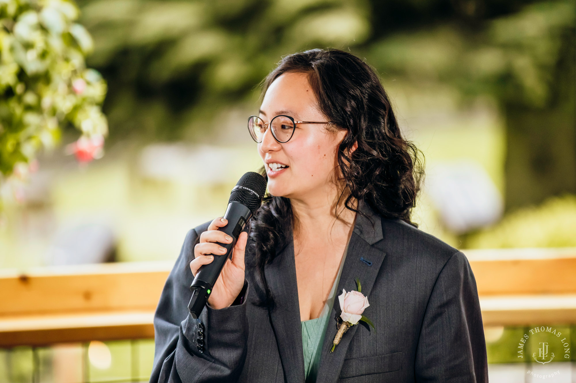 The Barn at Holly Farm Bothell wedding by Seattle wedding photographer James Thomas Long Photography