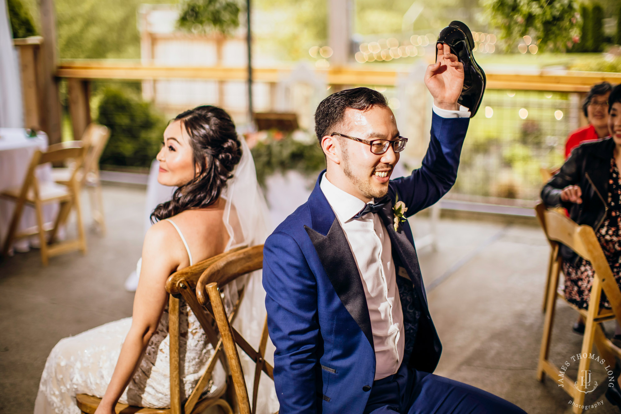 The Barn at Holly Farm Bothell wedding by Seattle wedding photographer James Thomas Long Photography