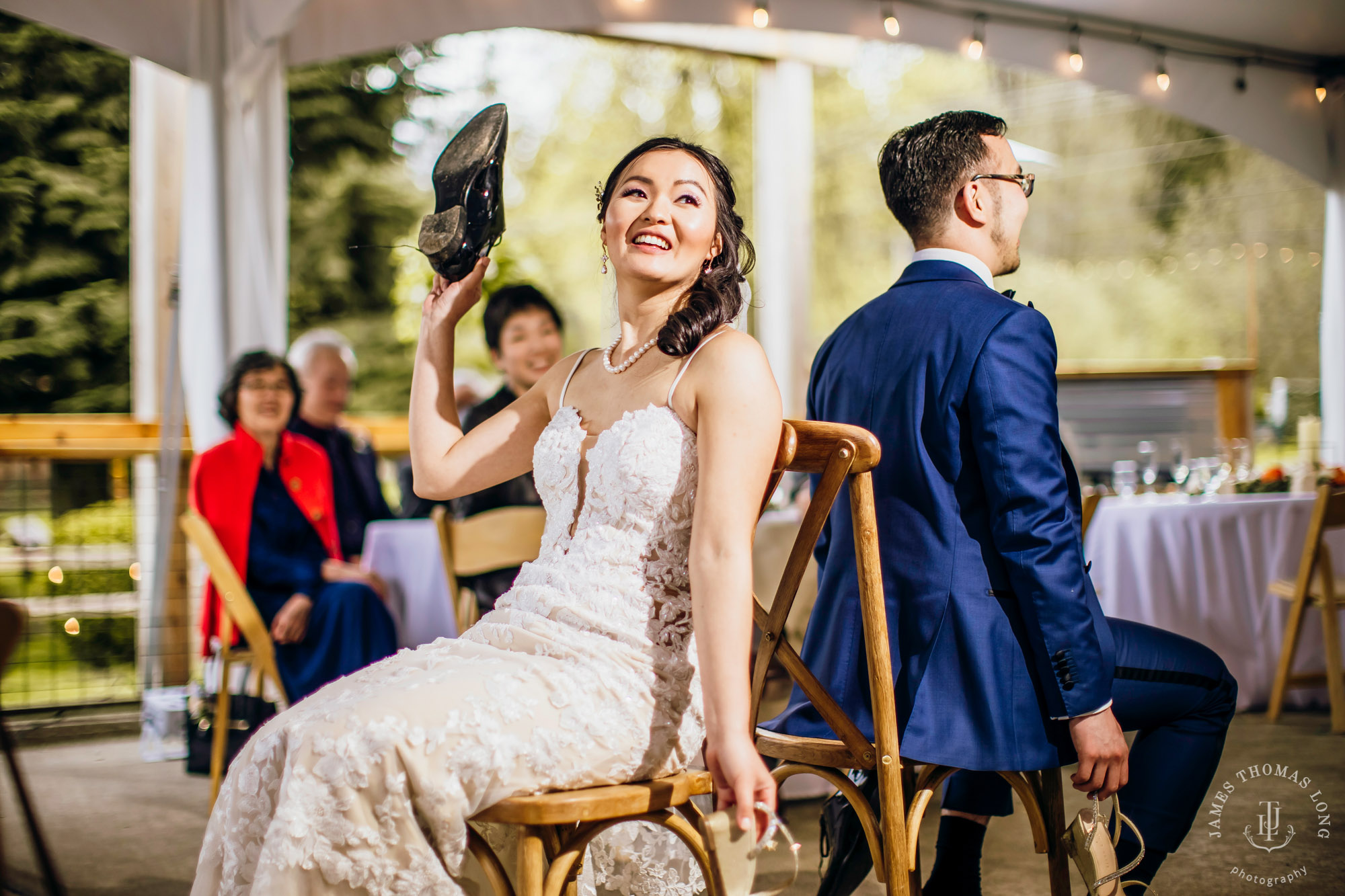 The Barn at Holly Farm Bothell wedding by Seattle wedding photographer James Thomas Long Photography