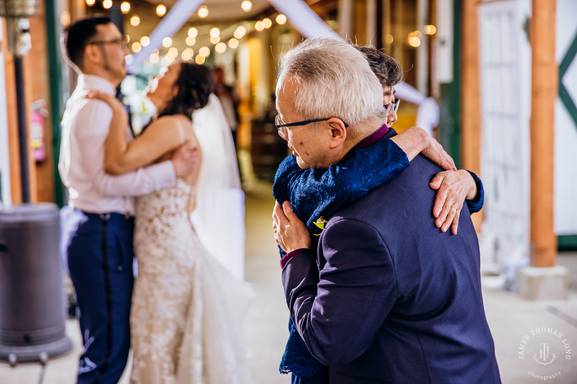 The Barn at Holly Farm Bothell wedding by Seattle wedding photographer James Thomas Long Photography