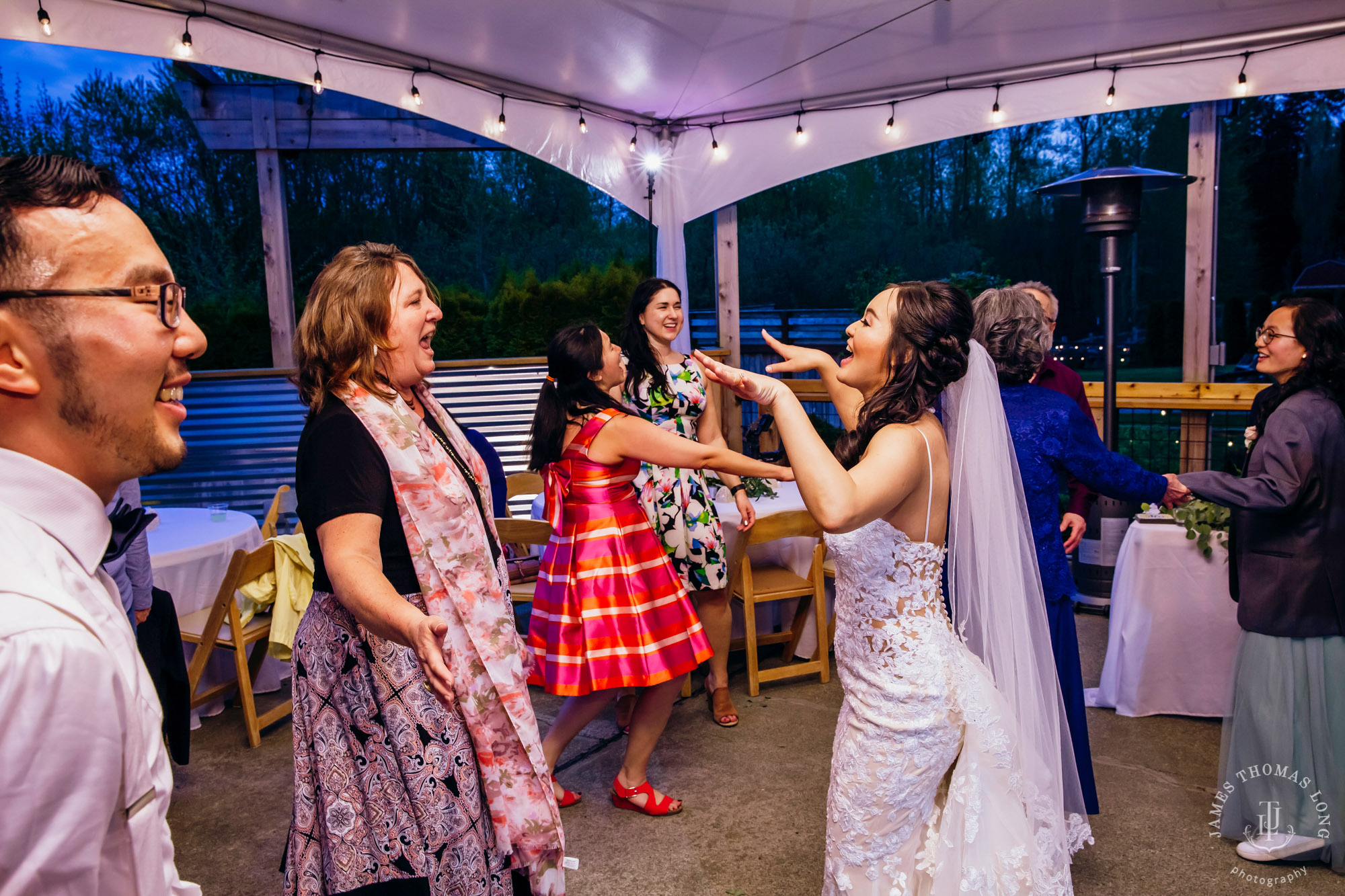 The Barn at Holly Farm Bothell wedding by Seattle wedding photographer James Thomas Long Photography