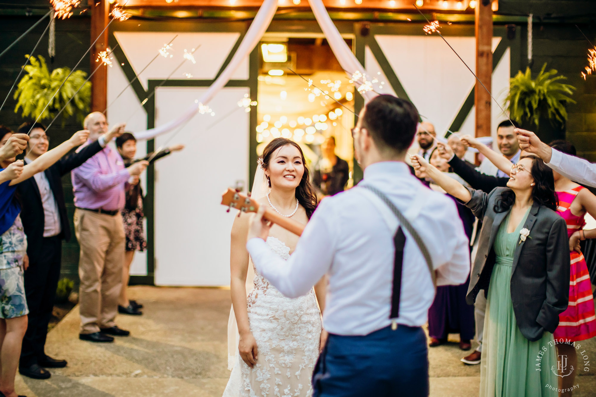 The Barn at Holly Farm Bothell wedding by Seattle wedding photographer James Thomas Long Photography