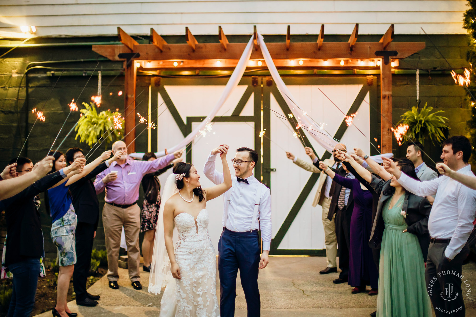 The Barn at Holly Farm Bothell wedding by Seattle wedding photographer James Thomas Long Photography