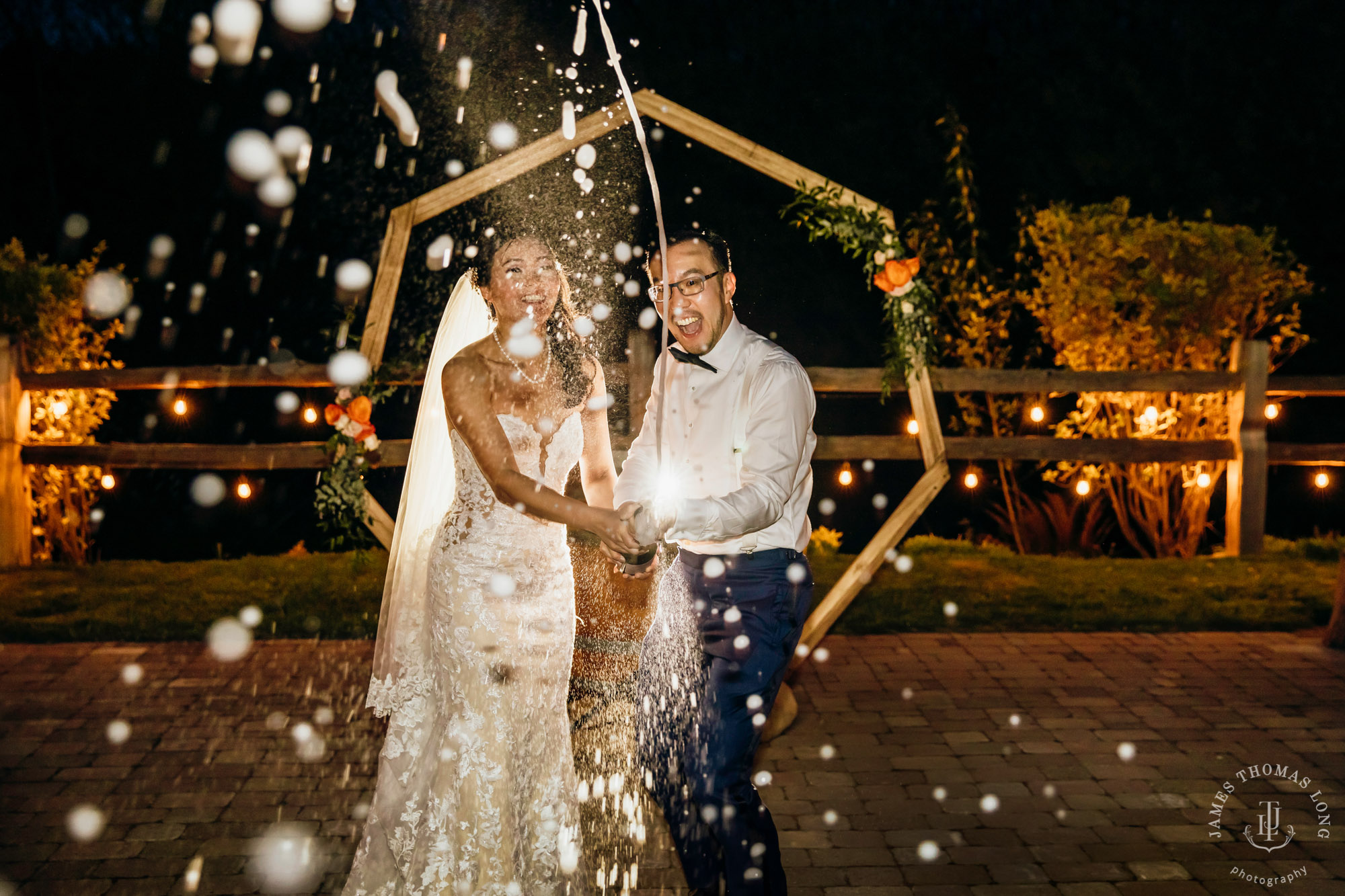 The Barn at Holly Farm Bothell wedding by Seattle wedding photographer James Thomas Long Photography