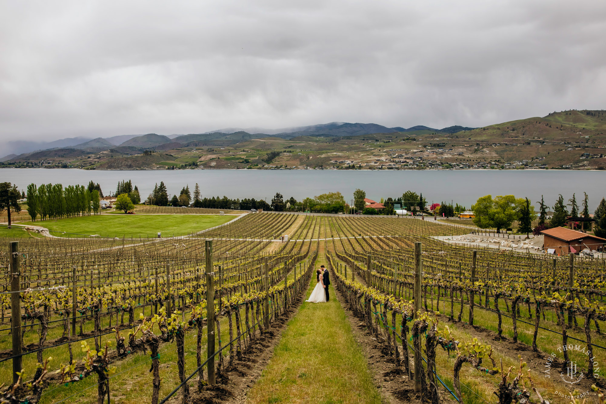 Tsillan Cellars Lake Chelan wedding by Seattle wedding photographer James Thomas Long Photography