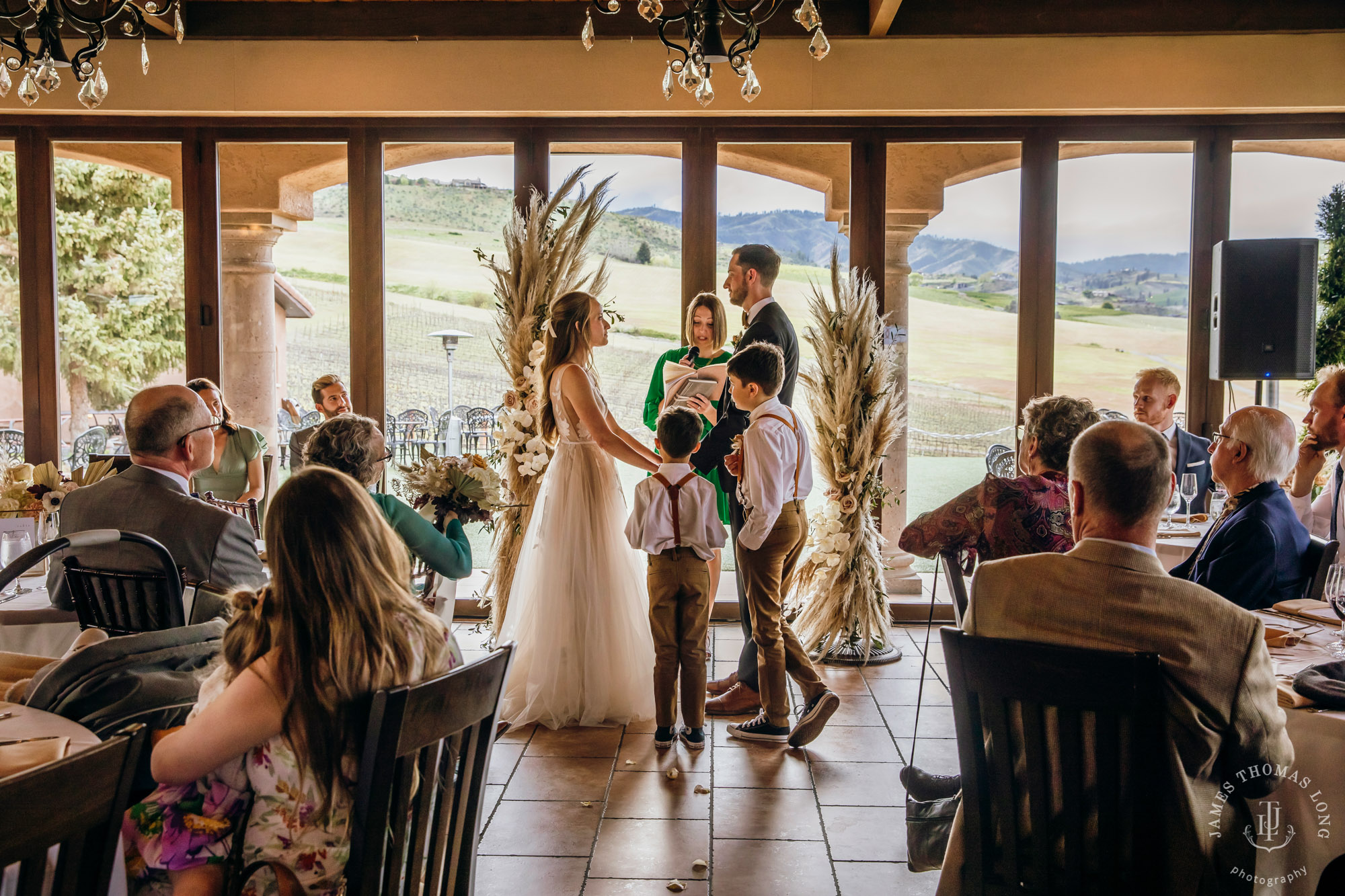 Tsillan Cellars Lake Chelan wedding by Seattle wedding photographer James Thomas Long Photography