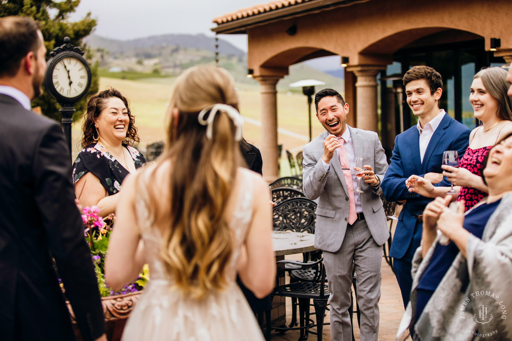 Tsillan Cellars Lake Chelan wedding by Seattle wedding photographer James Thomas Long Photography