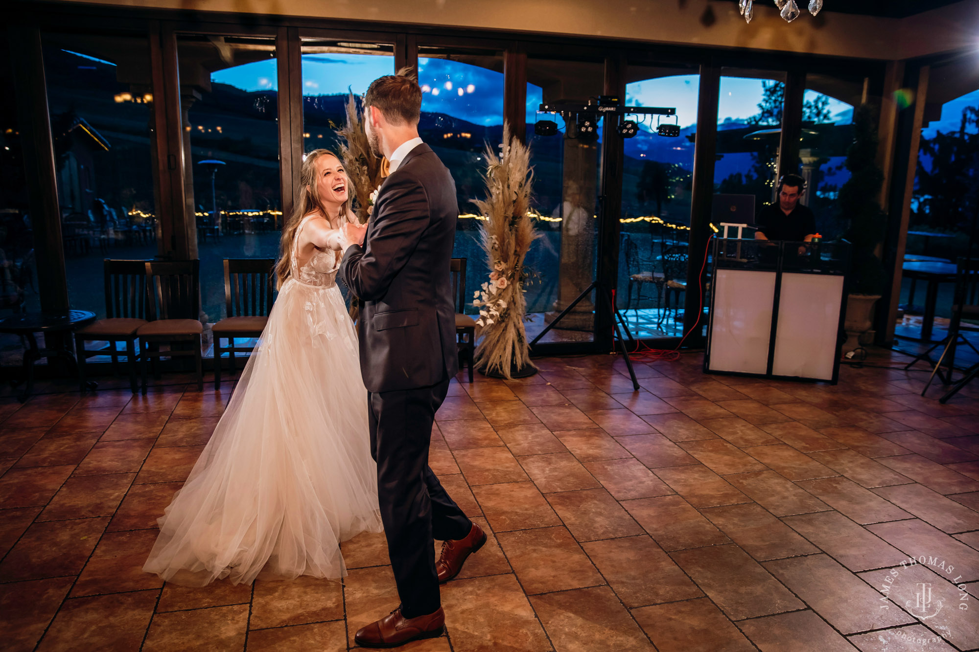 Tsillan Cellars Lake Chelan wedding by Seattle wedding photographer James Thomas Long Photography