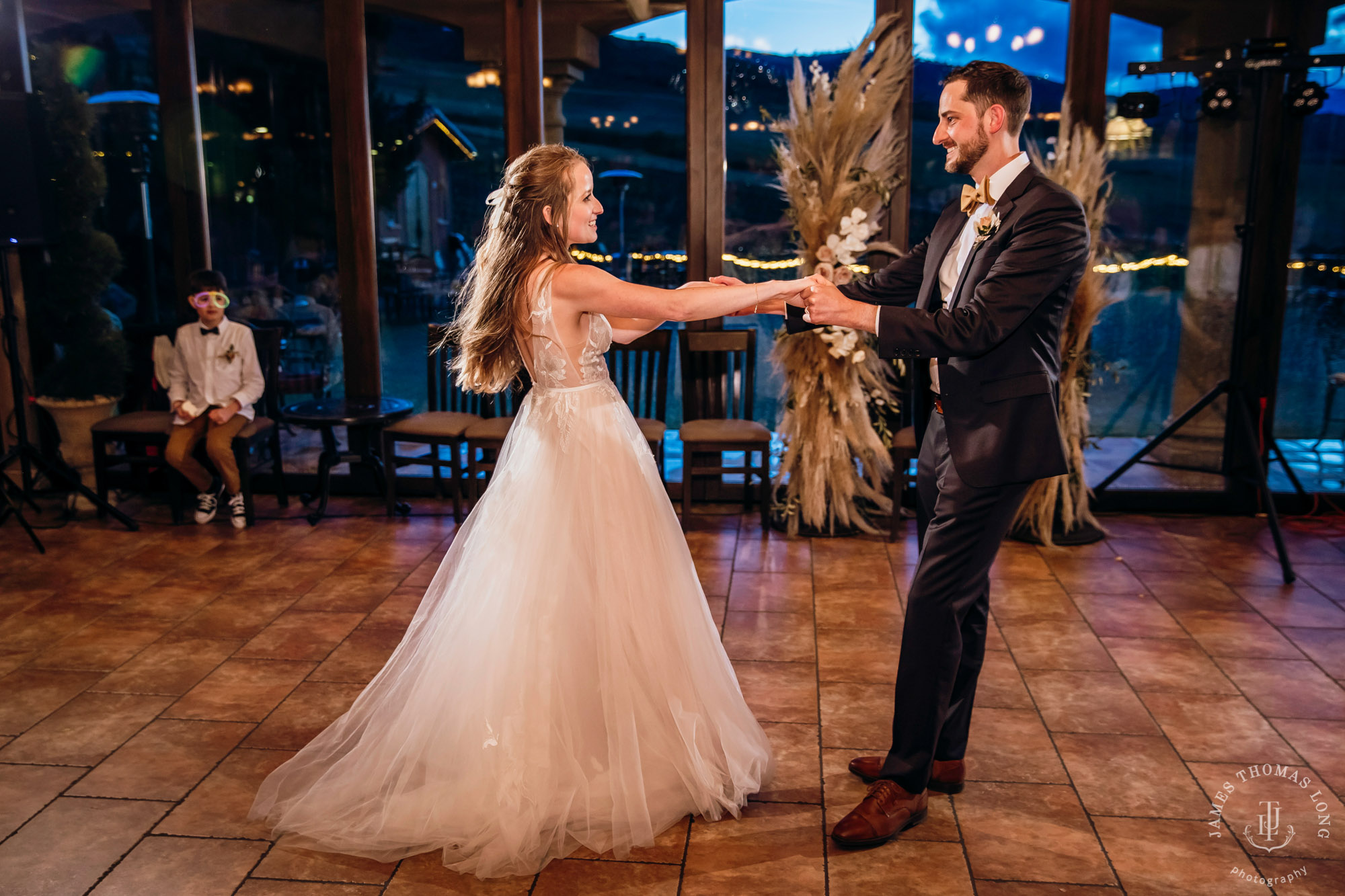 Tsillan Cellars Lake Chelan wedding by Seattle wedding photographer James Thomas Long Photography