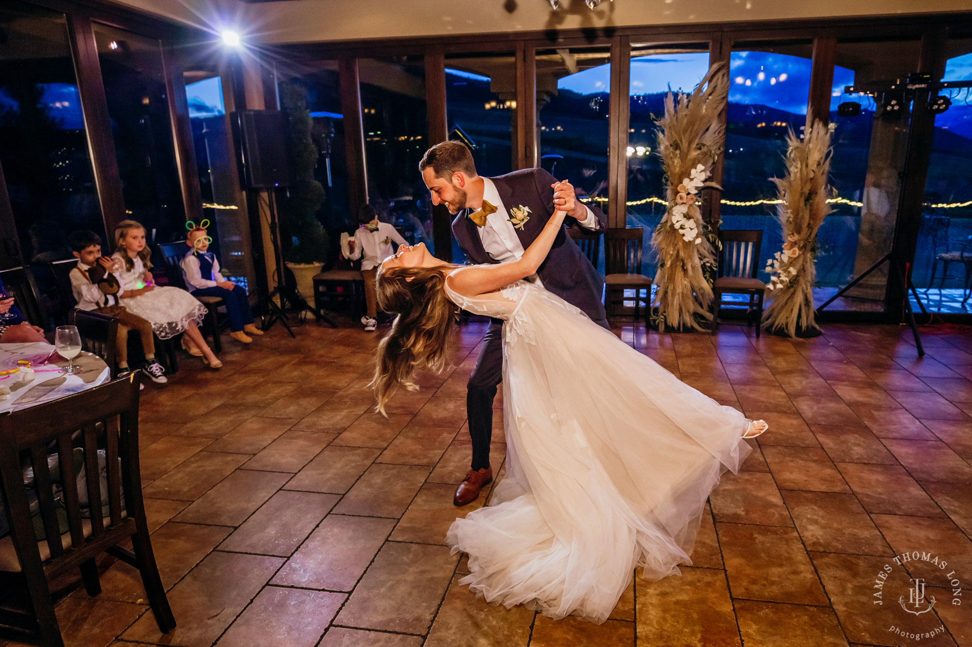 Tsillan Cellars Lake Chelan wedding by Seattle wedding photographer James Thomas Long Photography