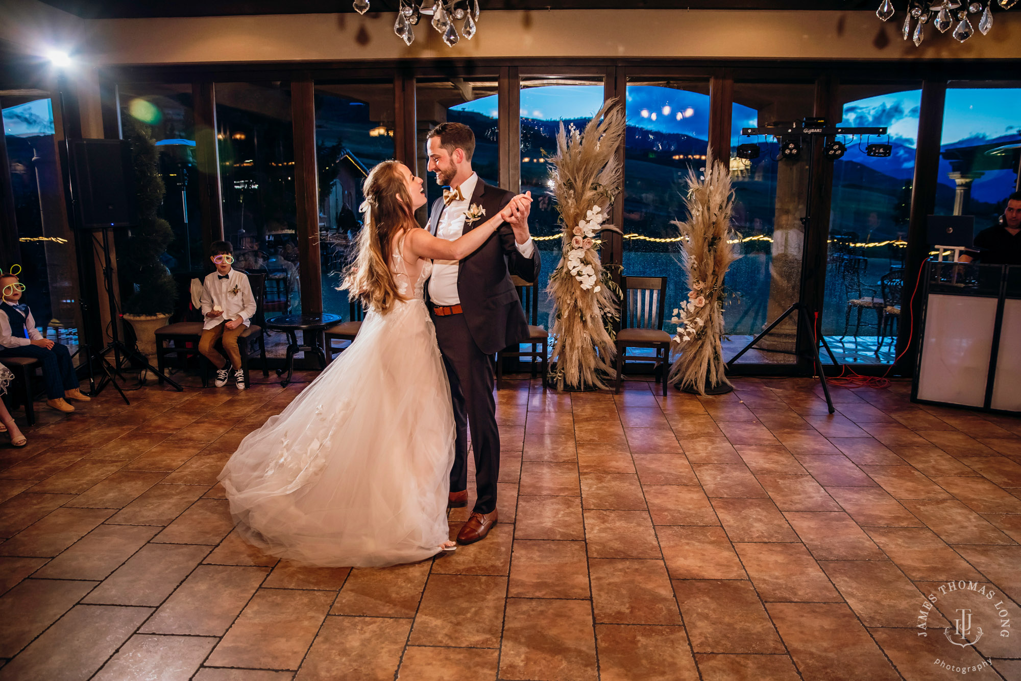 Tsillan Cellars Lake Chelan wedding by Seattle wedding photographer James Thomas Long Photography