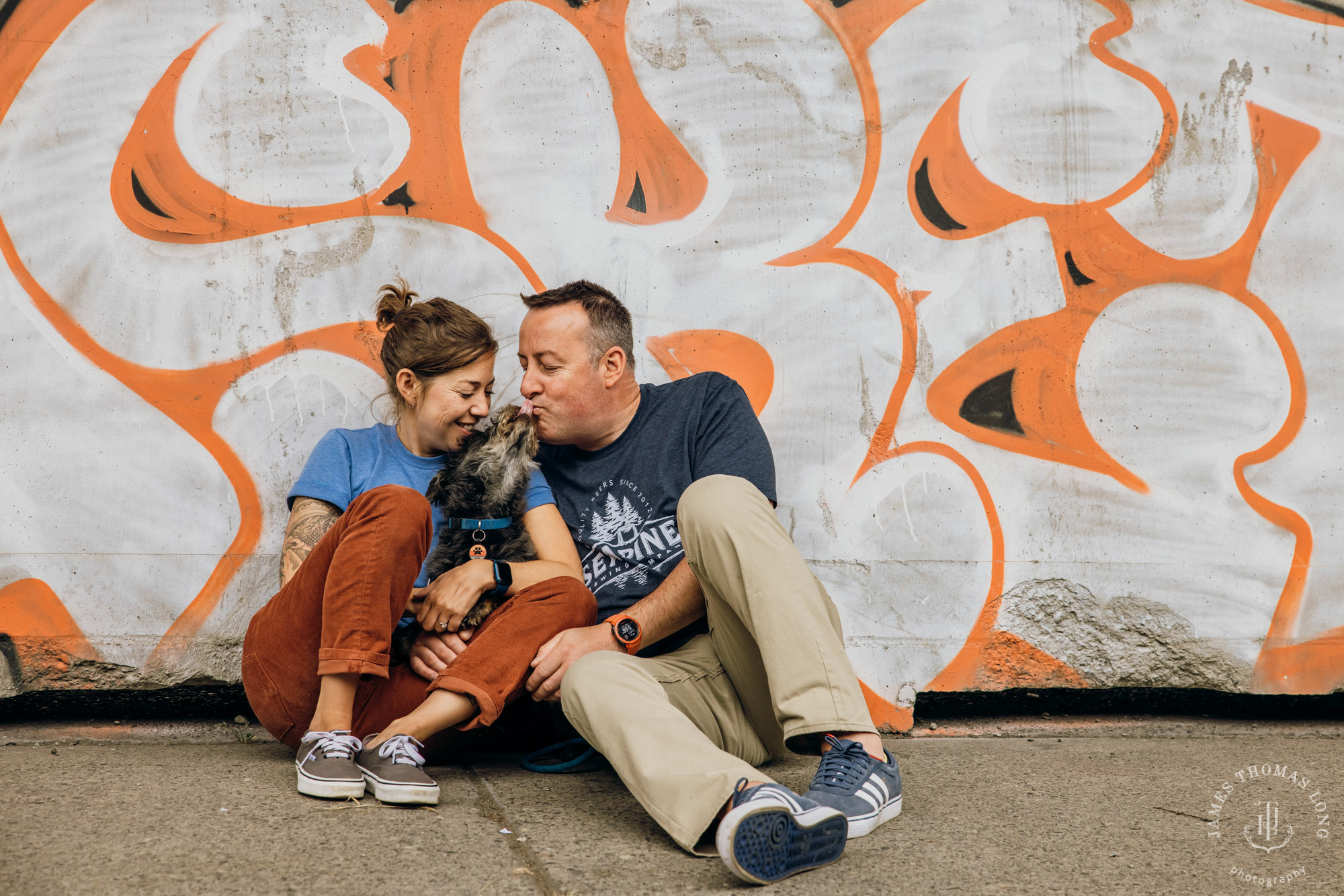 Seattle engagement session by Seattle wedding photographer James Thomas Long Photography