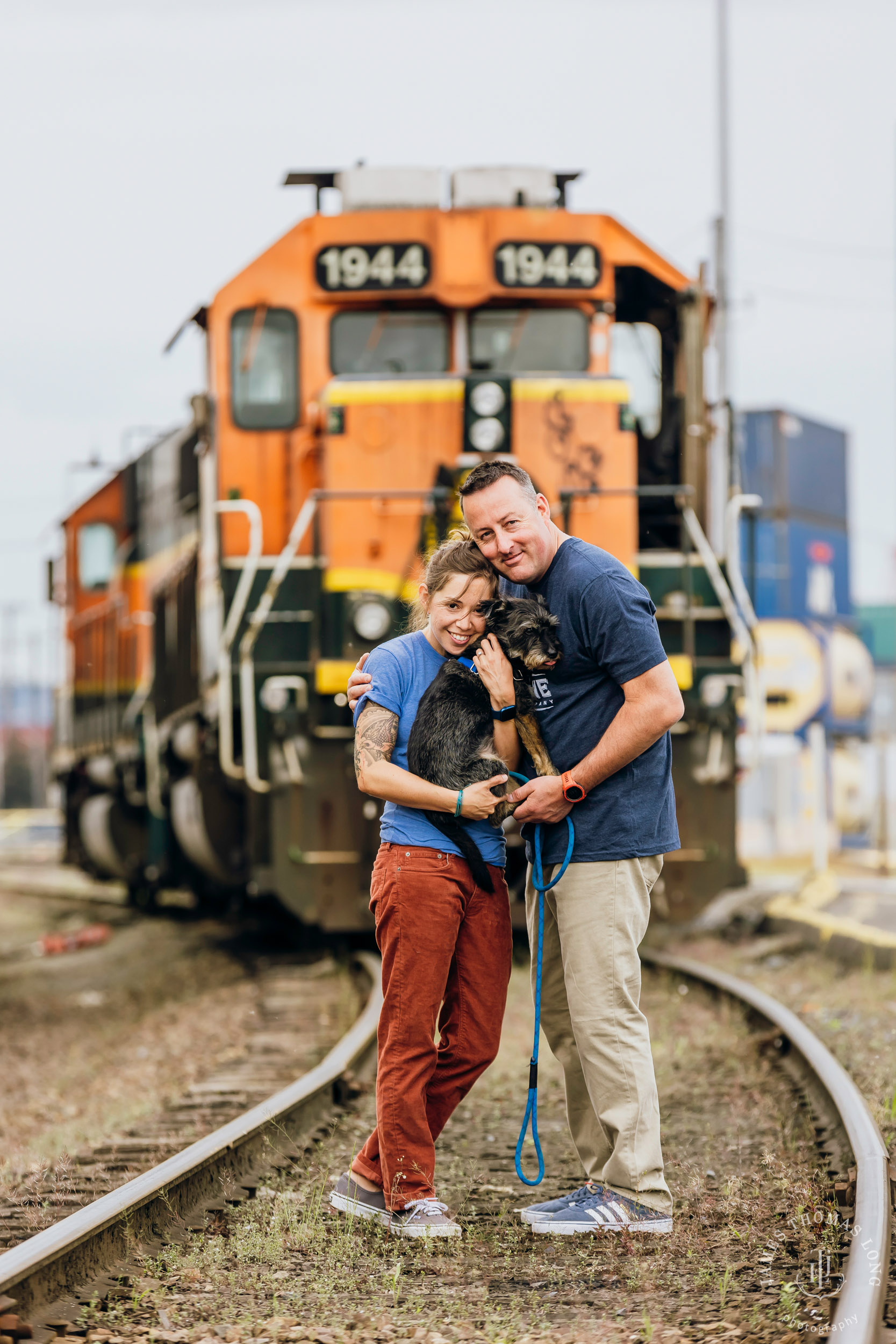 Seattle engagement session by Seattle wedding photographer James Thomas Long Photography