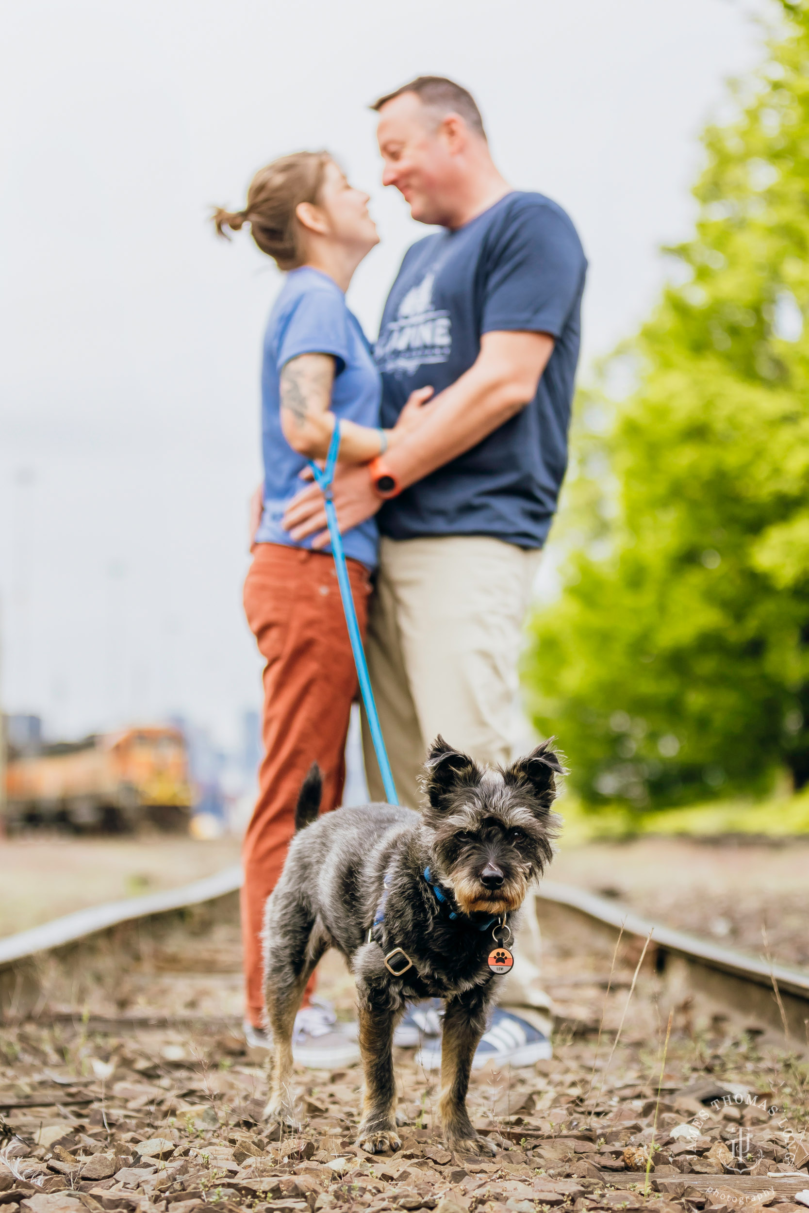 Seattle engagement session by Seattle wedding photographer James Thomas Long Photography