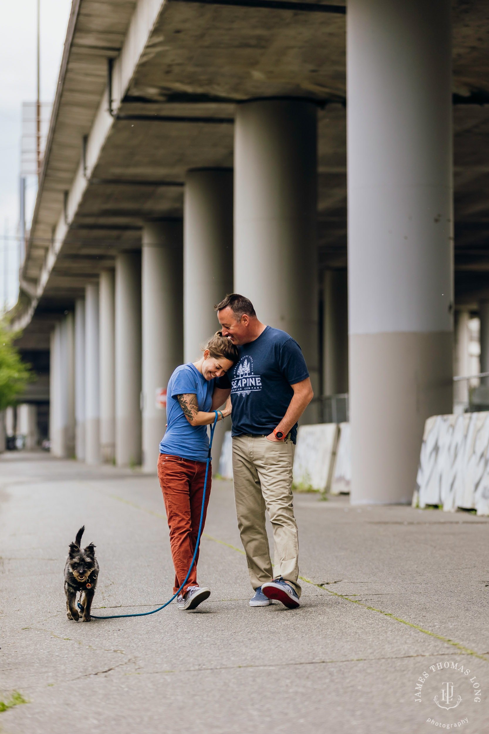 Seattle engagement session by Seattle wedding photographer James Thomas Long Photography