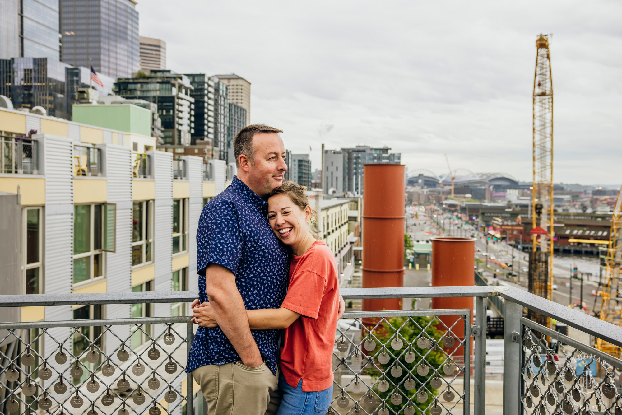 Seattle engagement session by Seattle wedding photographer James Thomas Long Photography