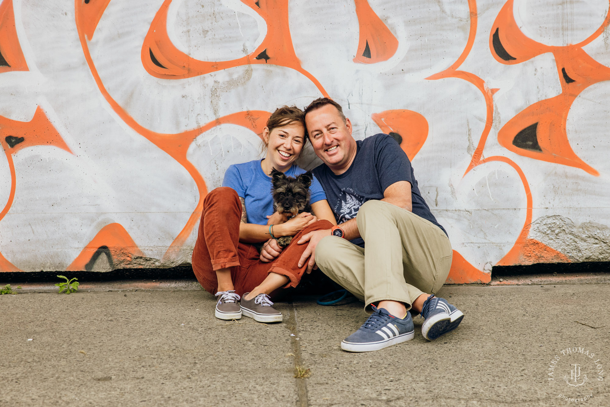 Seattle engagement session by Seattle wedding photographer James Thomas Long Photography