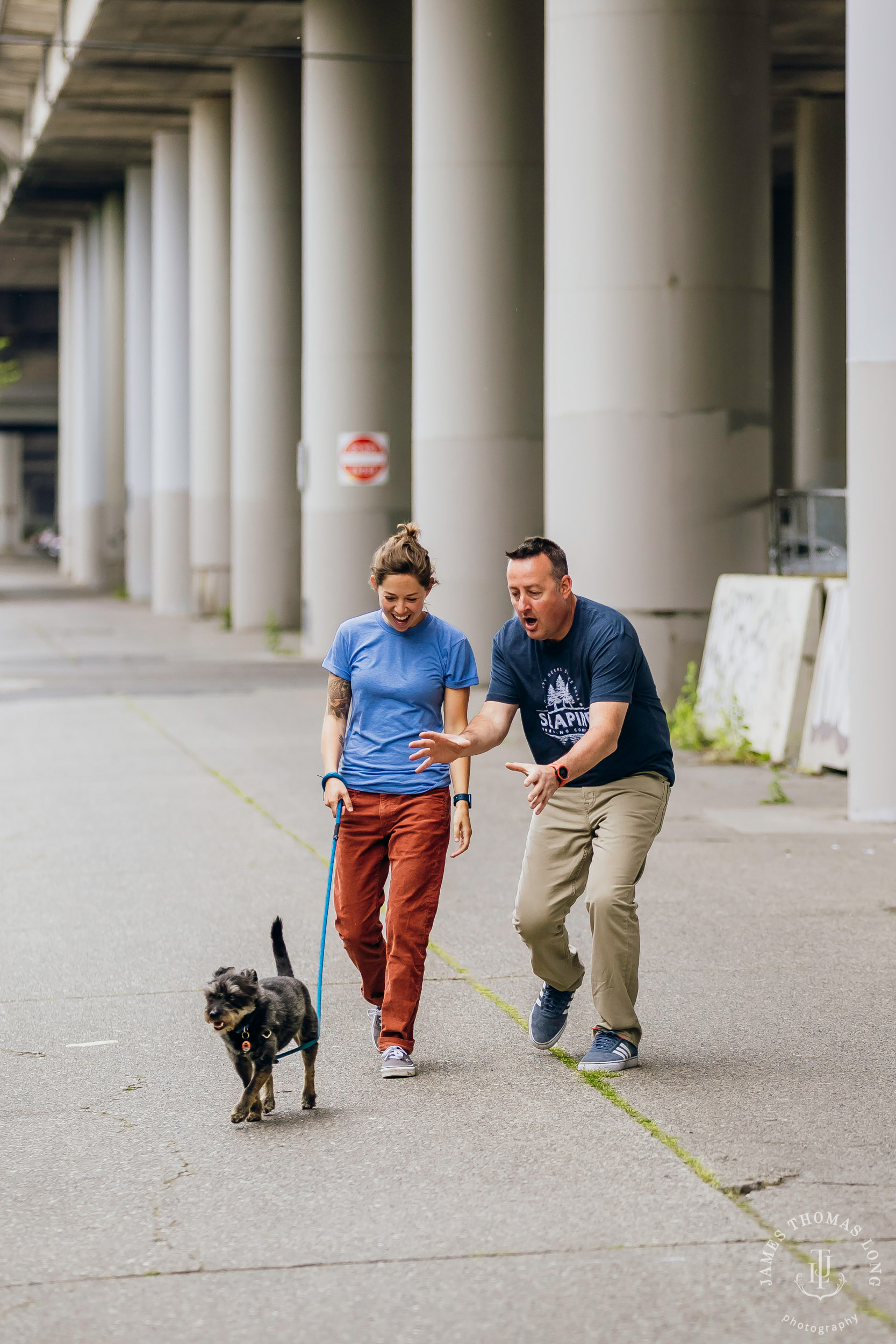 Seattle engagement session by Seattle wedding photographer James Thomas Long Photography