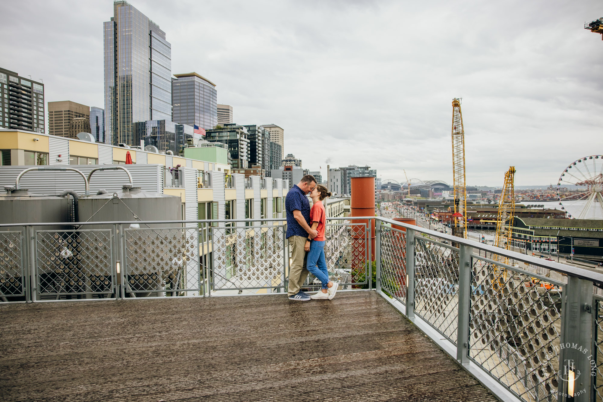 Seattle engagement session by Seattle wedding photographer James Thomas Long Photography