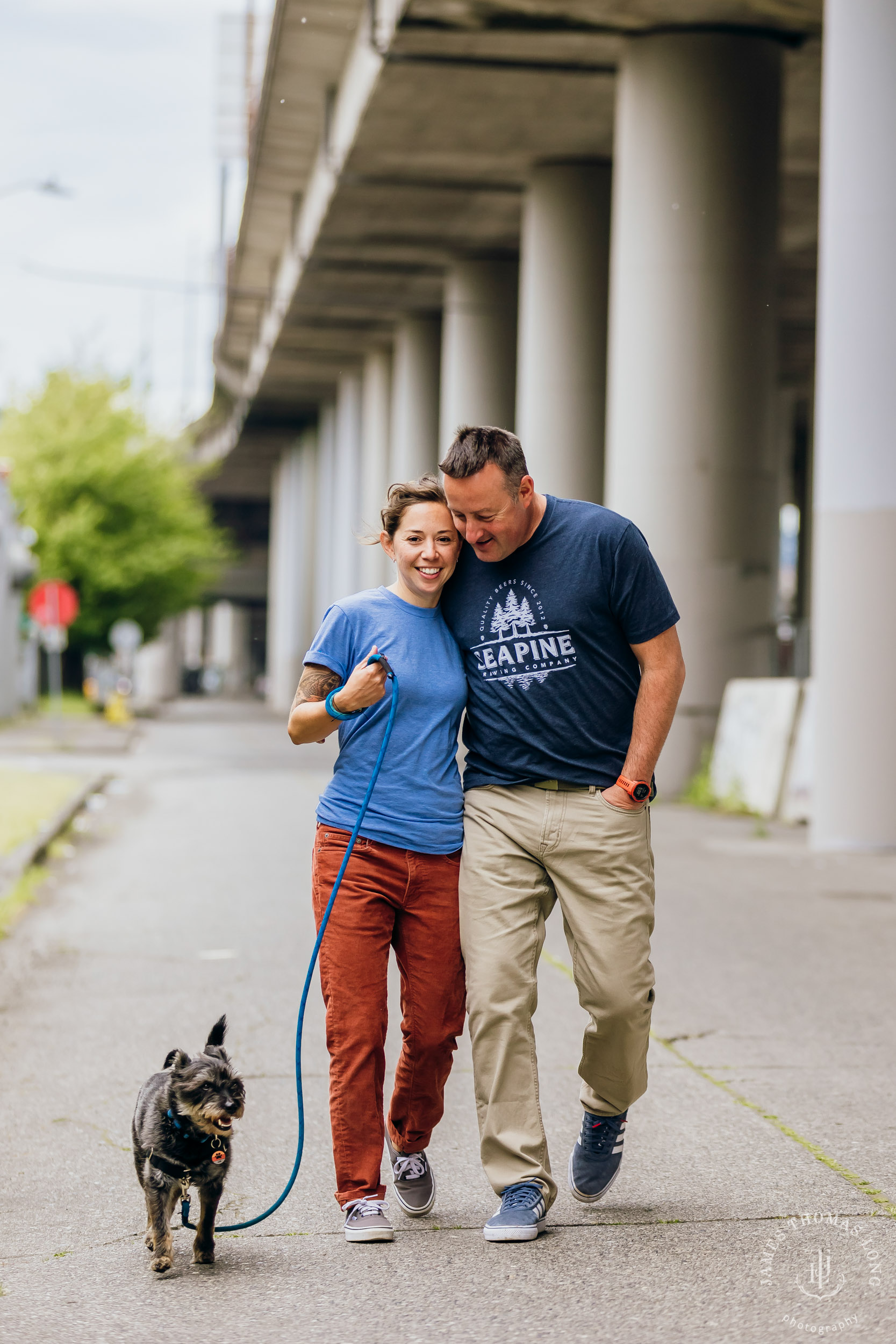 Seattle engagement session by Seattle wedding photographer James Thomas Long Photography