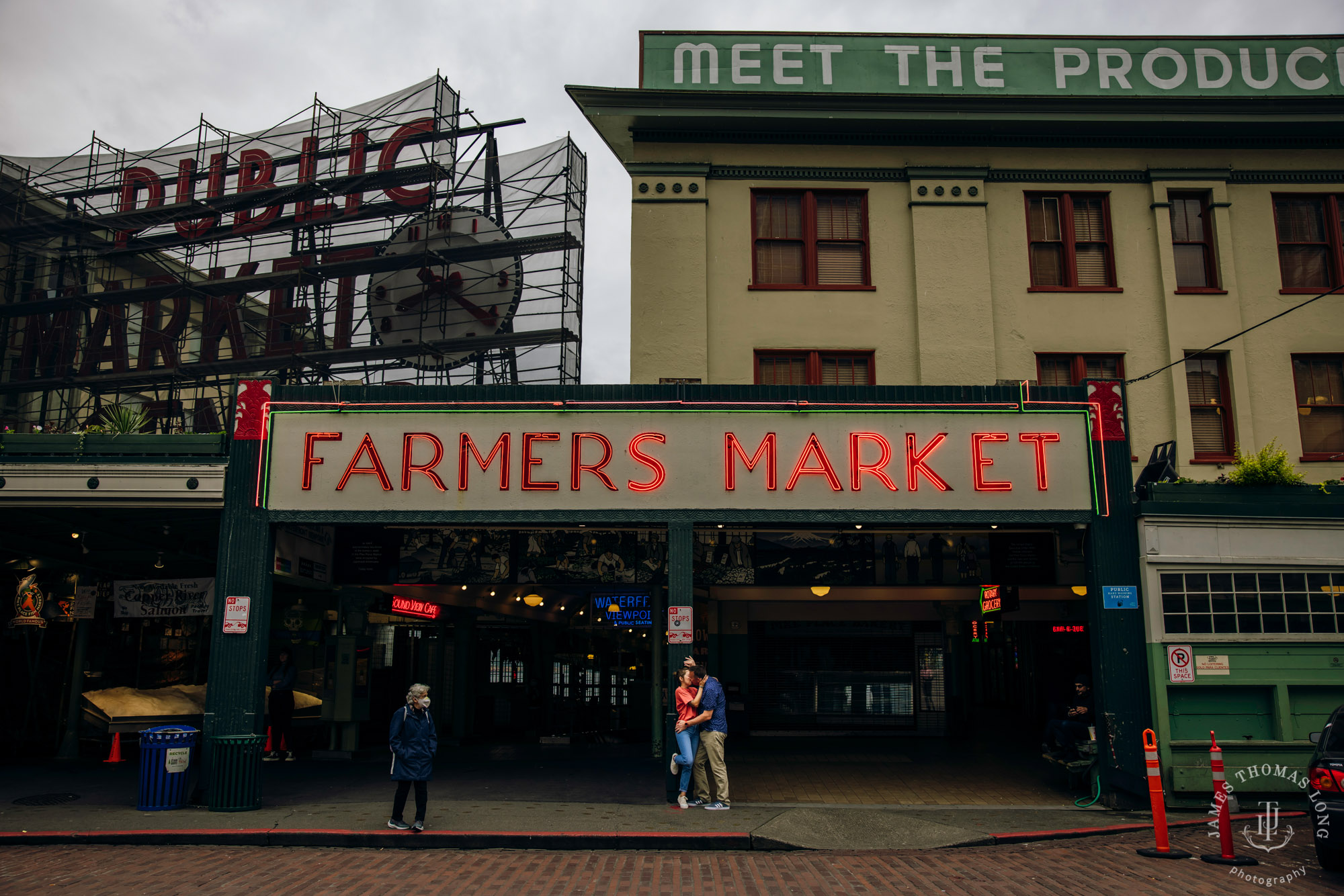 Seattle engagement session by Seattle wedding photographer James Thomas Long Photography