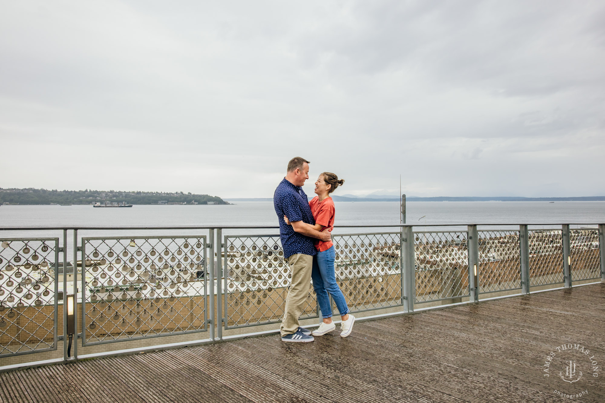 Seattle engagement session by Seattle wedding photographer James Thomas Long Photography