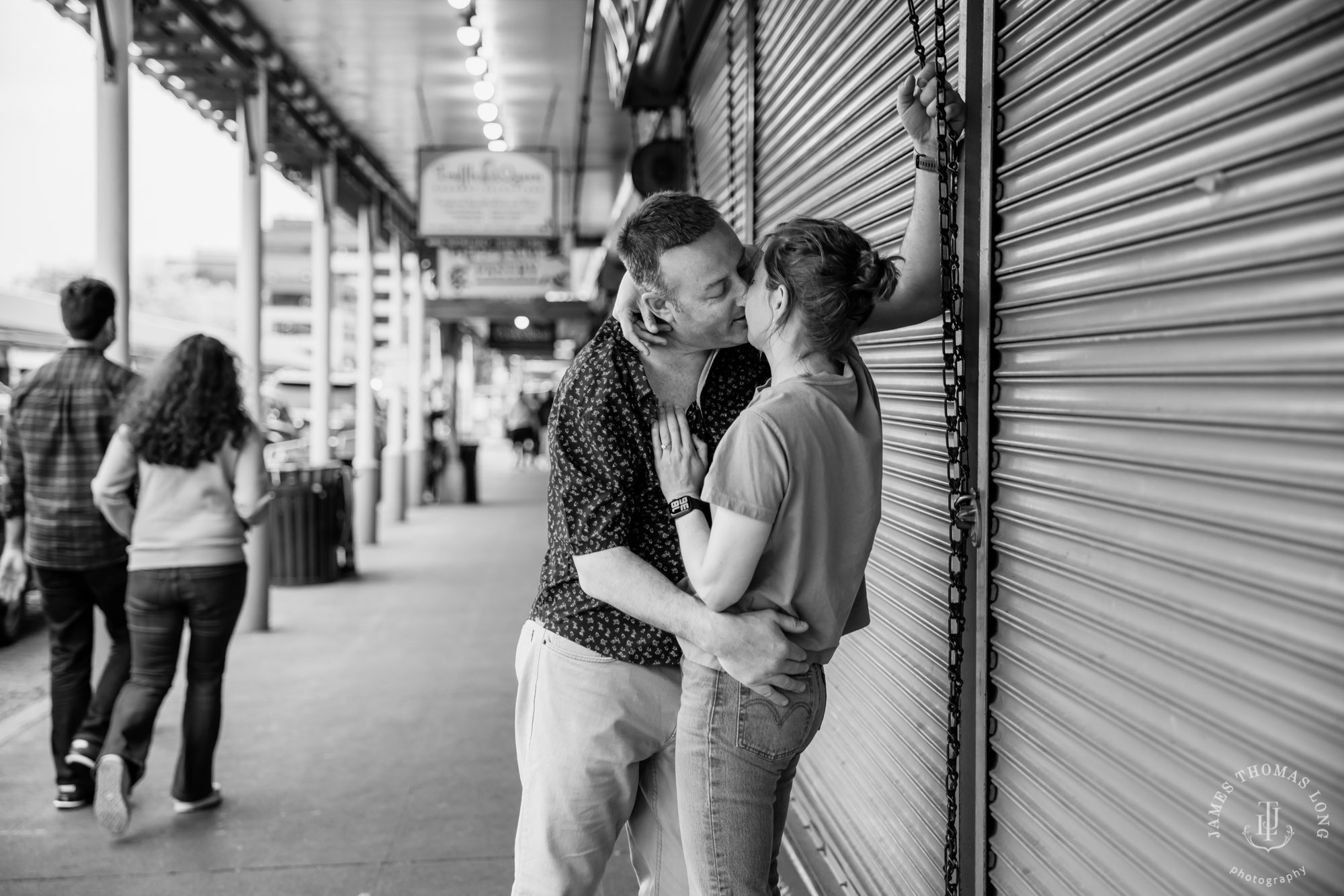 Seattle engagement session by Seattle wedding photographer James Thomas Long Photography