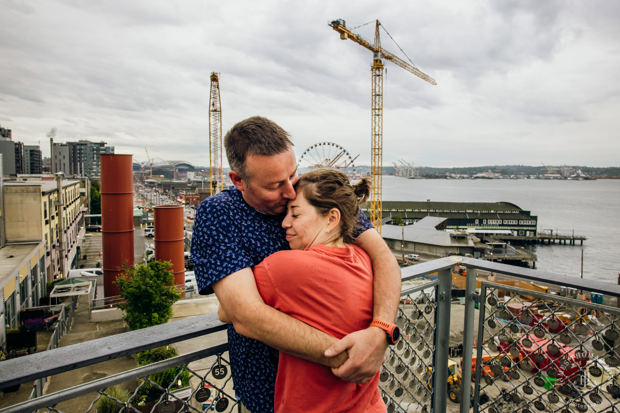 Seattle engagement session by Seattle wedding photographer James Thomas Long Photography