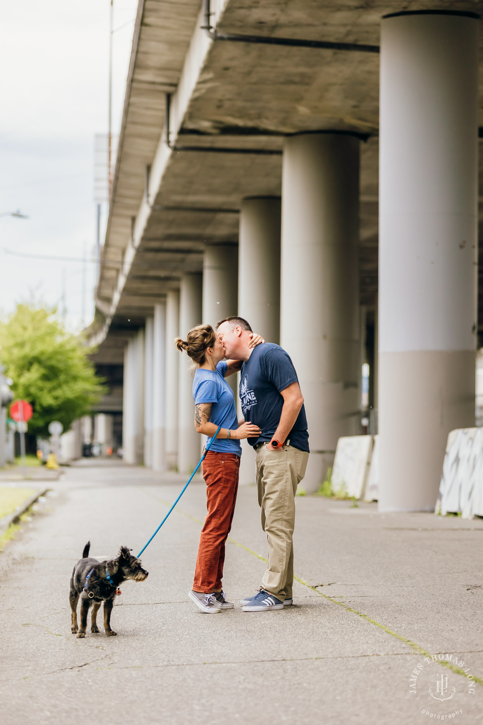 Seattle engagement session by Seattle wedding photographer James Thomas Long Photography