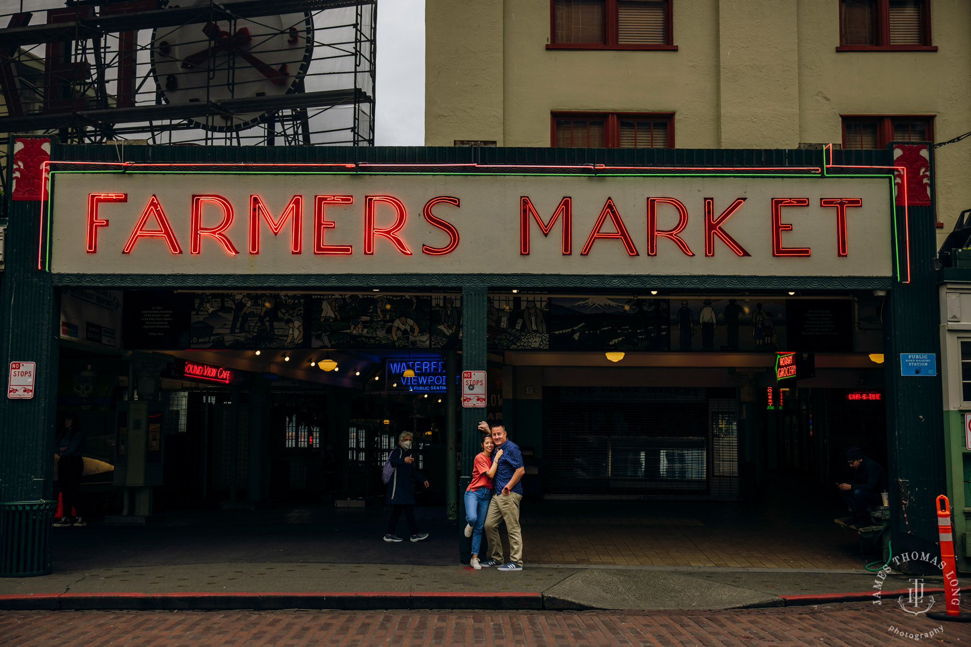 Seattle engagement session by Seattle wedding photographer James Thomas Long Photography