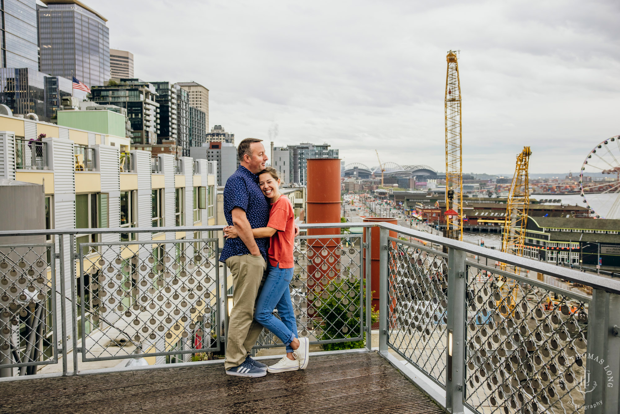 Seattle engagement session by Seattle wedding photographer James Thomas Long Photography