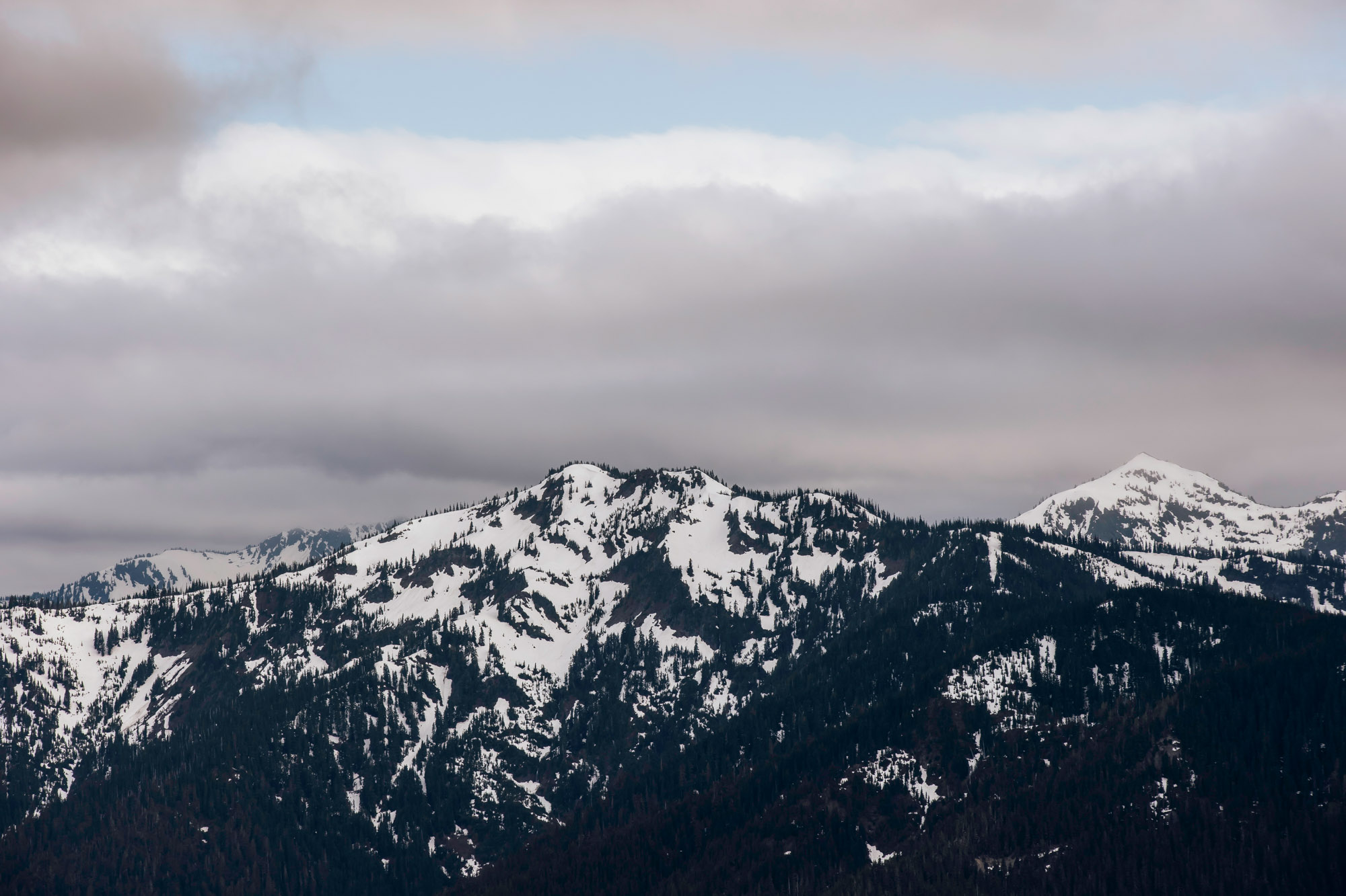 Pacific Northwest mountain engagement session by Seattle adventure elopement photographer James Thomas Long Photography