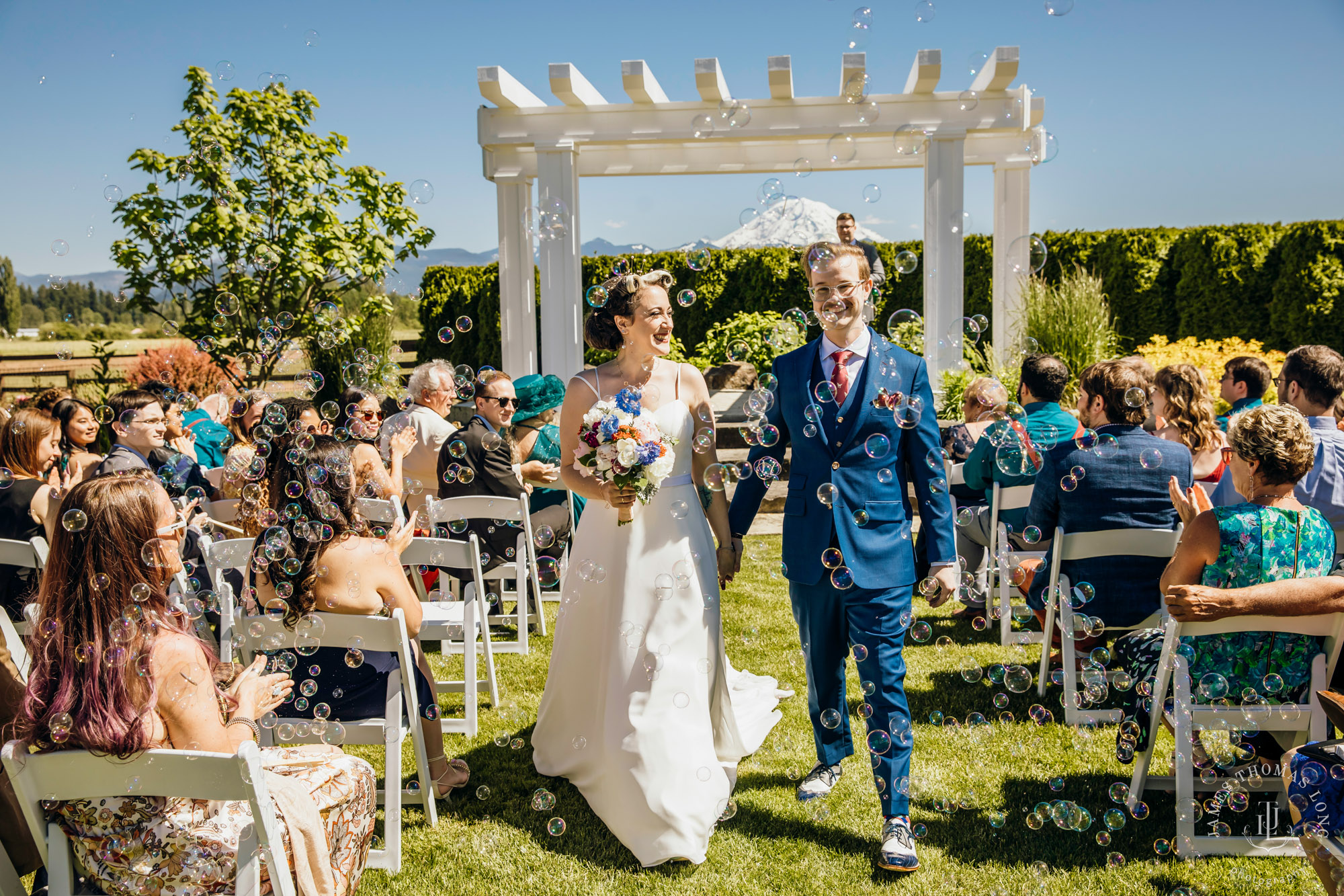 Mountain View Manor Enumclaw Mount Rainier wedding by Seattle wedding photographer James Thomas Long Photography