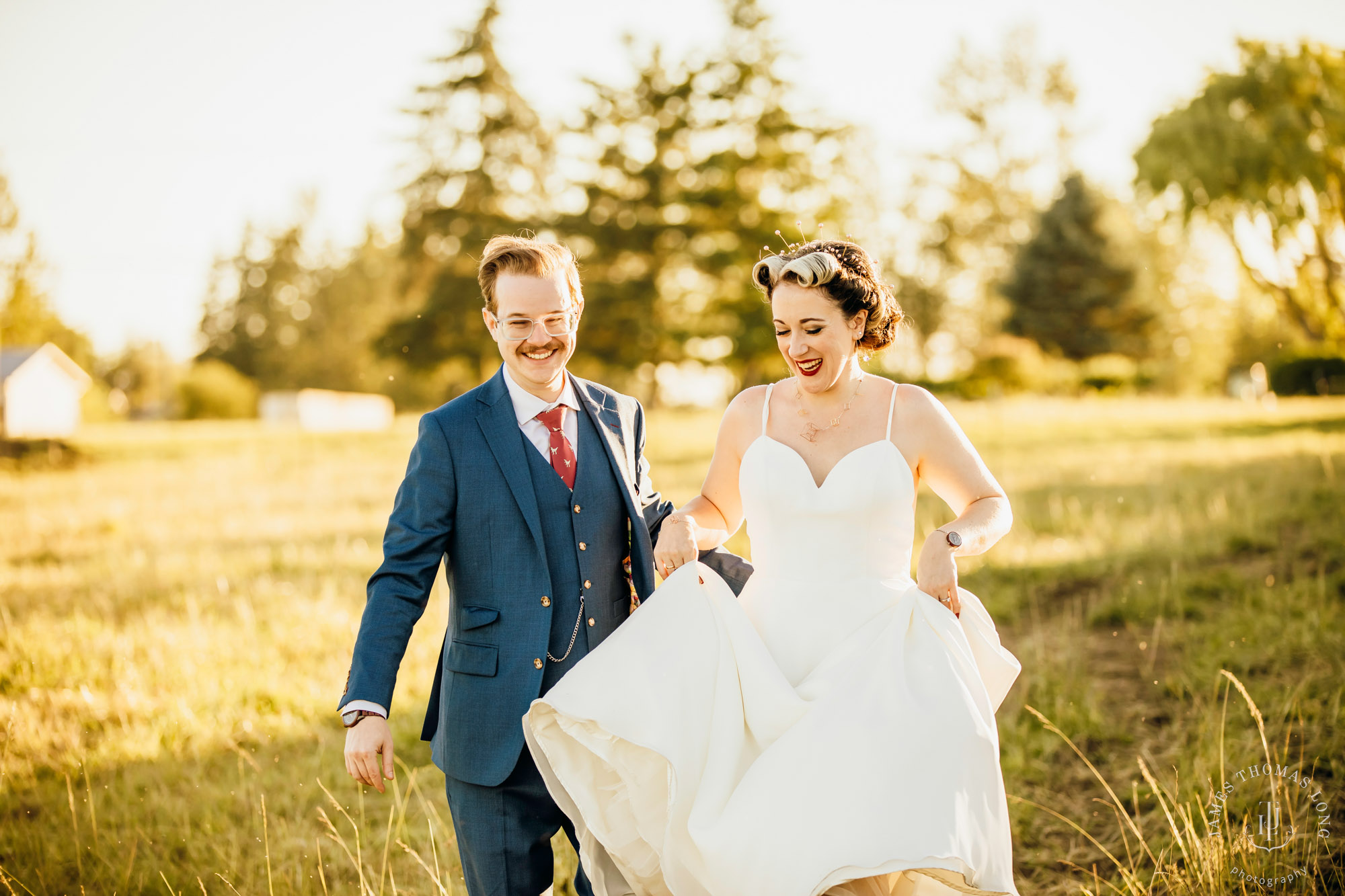 Mountain View Manor Enumclaw Mount Rainier wedding by Seattle wedding photographer James Thomas Long Photography