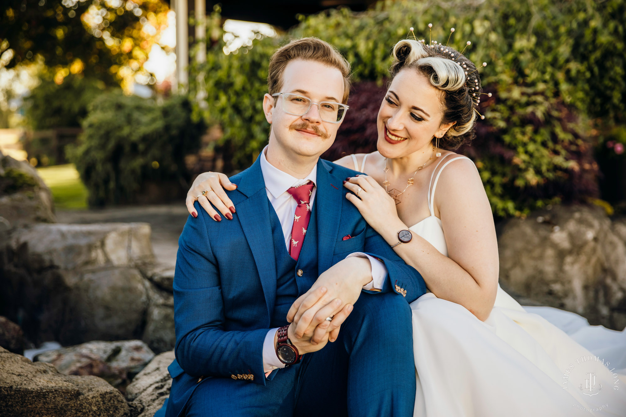 Mountain View Manor Enumclaw Mount Rainier wedding by Seattle wedding photographer James Thomas Long Photography