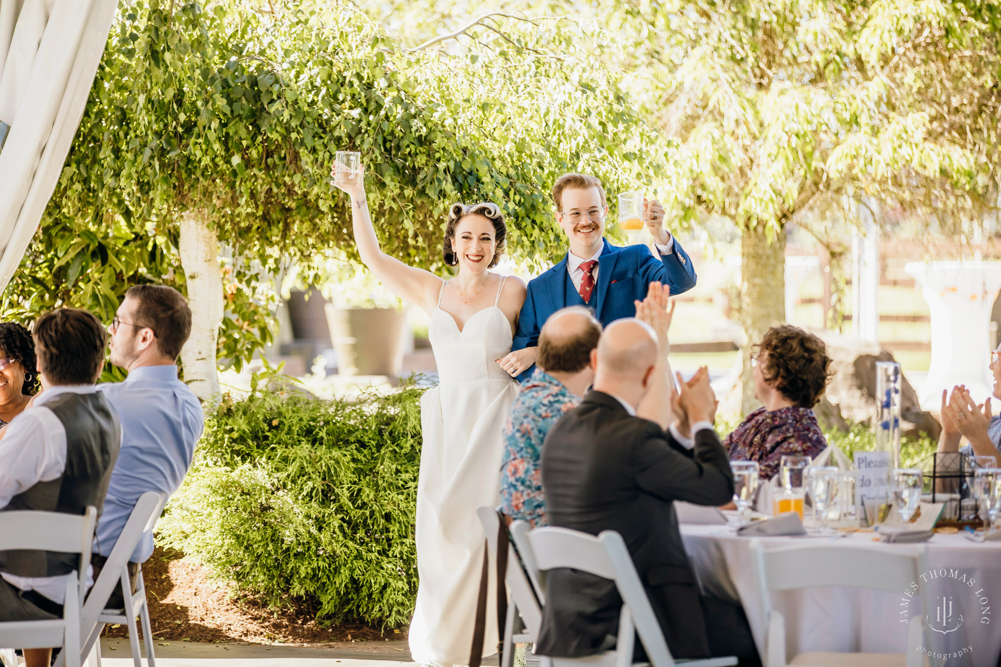 Mountain View Manor Enumclaw Mount Rainier wedding by Seattle wedding photographer James Thomas Long Photography