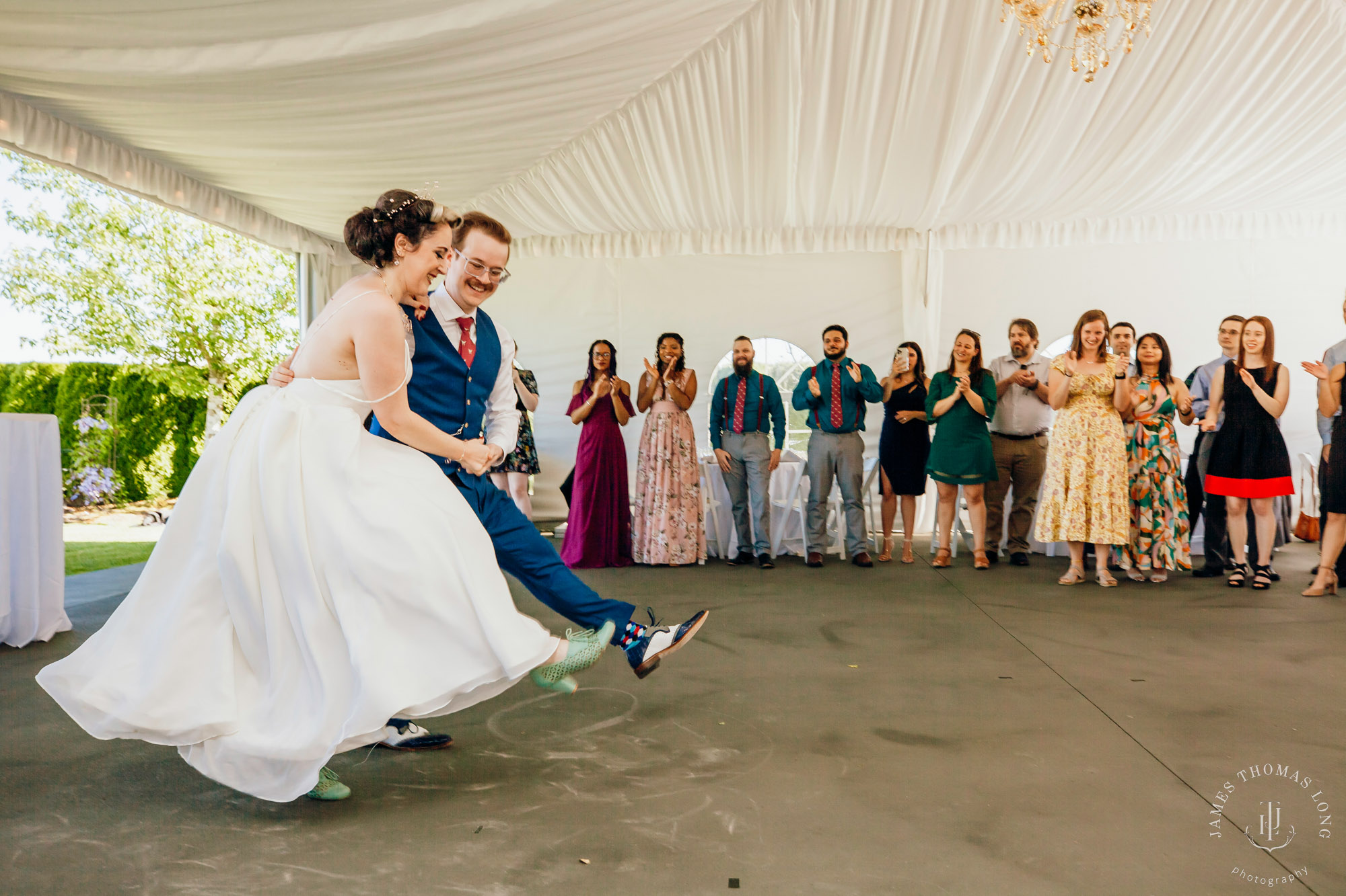 Mountain View Manor Enumclaw Mount Rainier wedding by Seattle wedding photographer James Thomas Long Photography