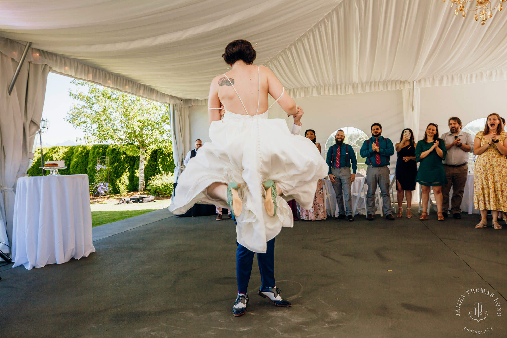 Mountain View Manor Enumclaw Mount Rainier wedding by Seattle wedding photographer James Thomas Long Photography