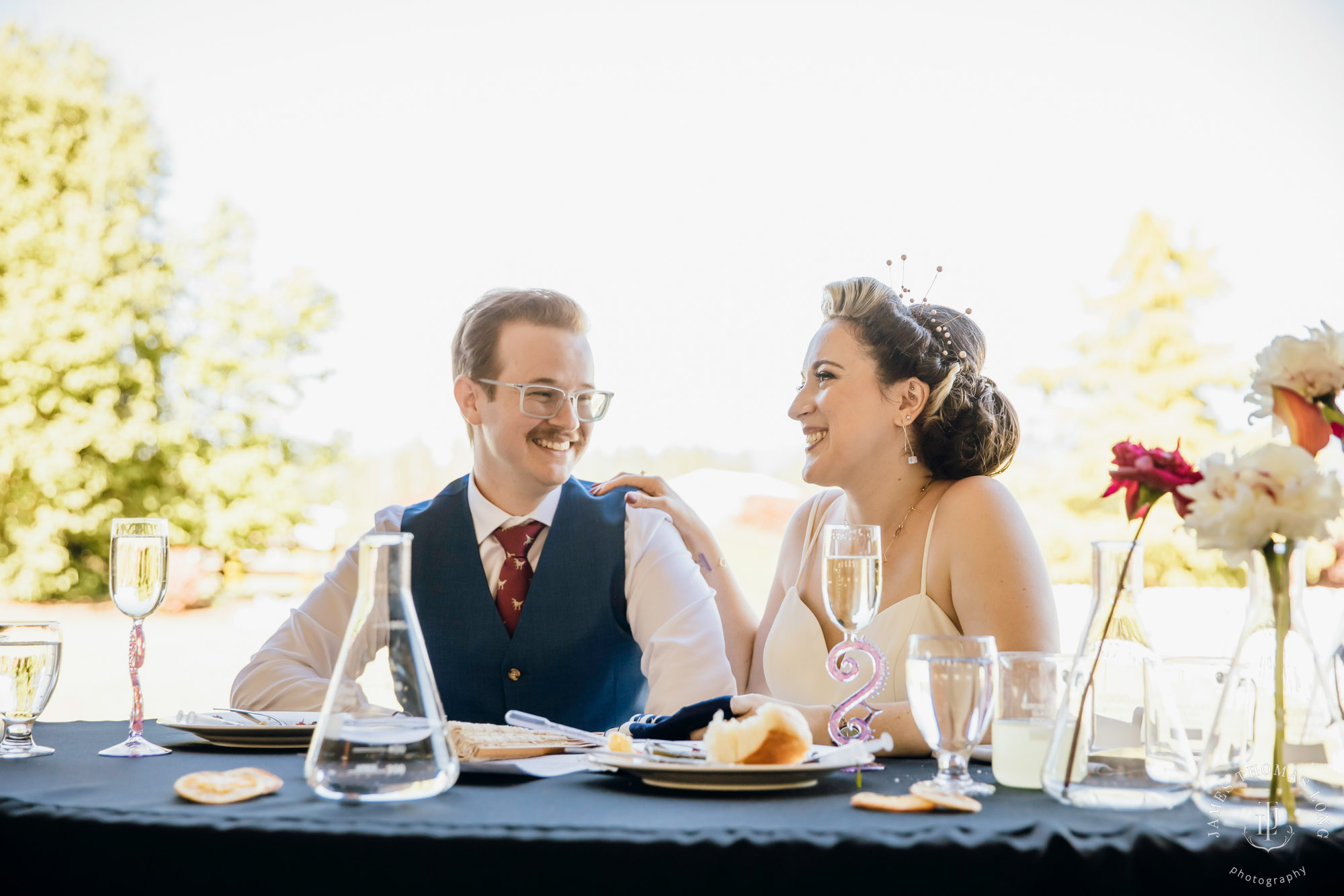 Mountain View Manor Enumclaw Mount Rainier wedding by Seattle wedding photographer James Thomas Long Photography