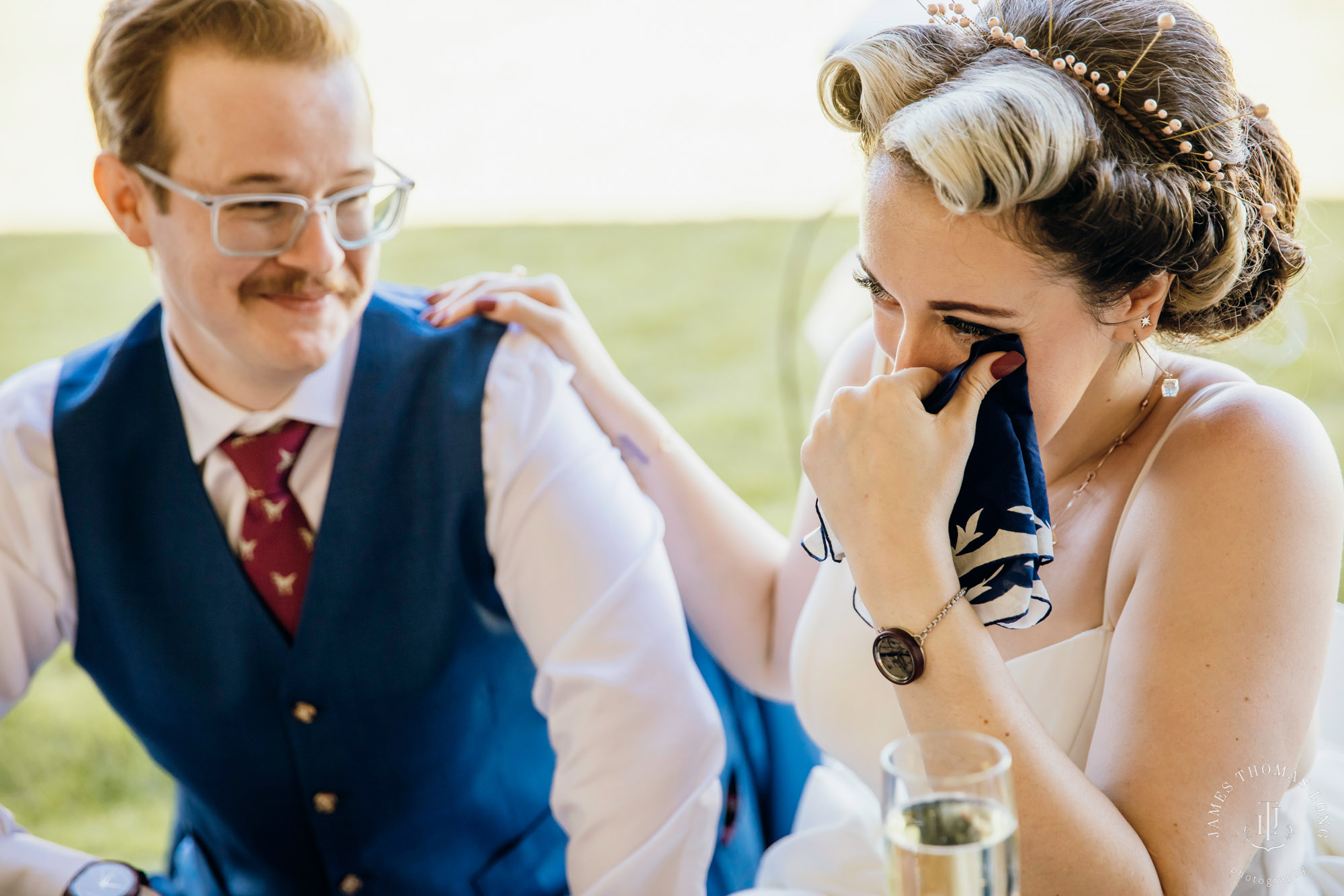 Mountain View Manor Enumclaw Mount Rainier wedding by Seattle wedding photographer James Thomas Long Photography