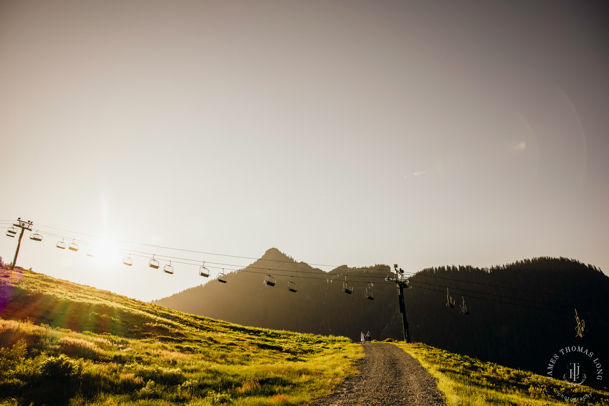 Adventure engagement in the Cascades by Snoqualmie adventure elopement photographer James Thomas Long Photography