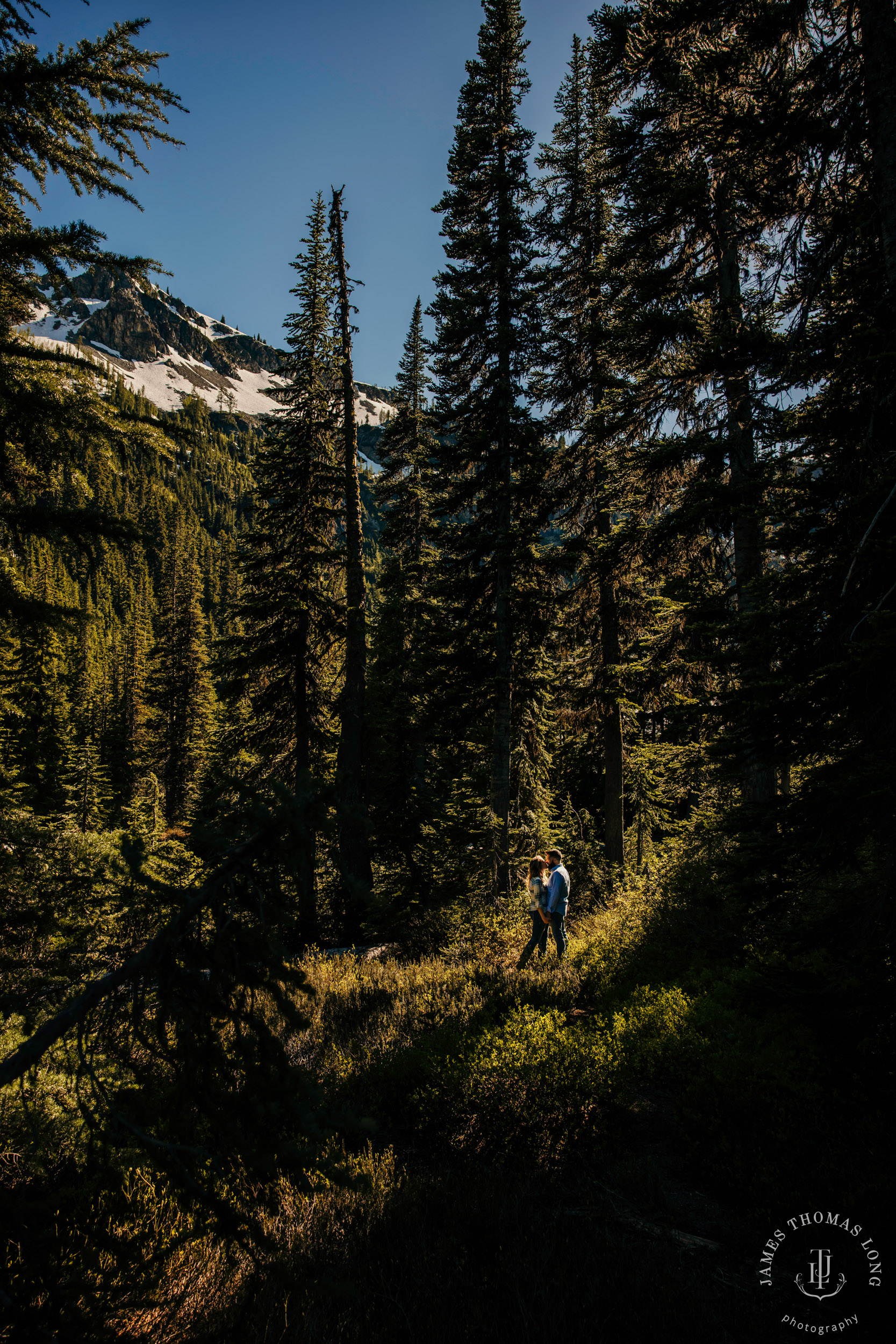 North Cascades adventure elopement by Seattle adventure elopement photographer James Thomas Long Photography