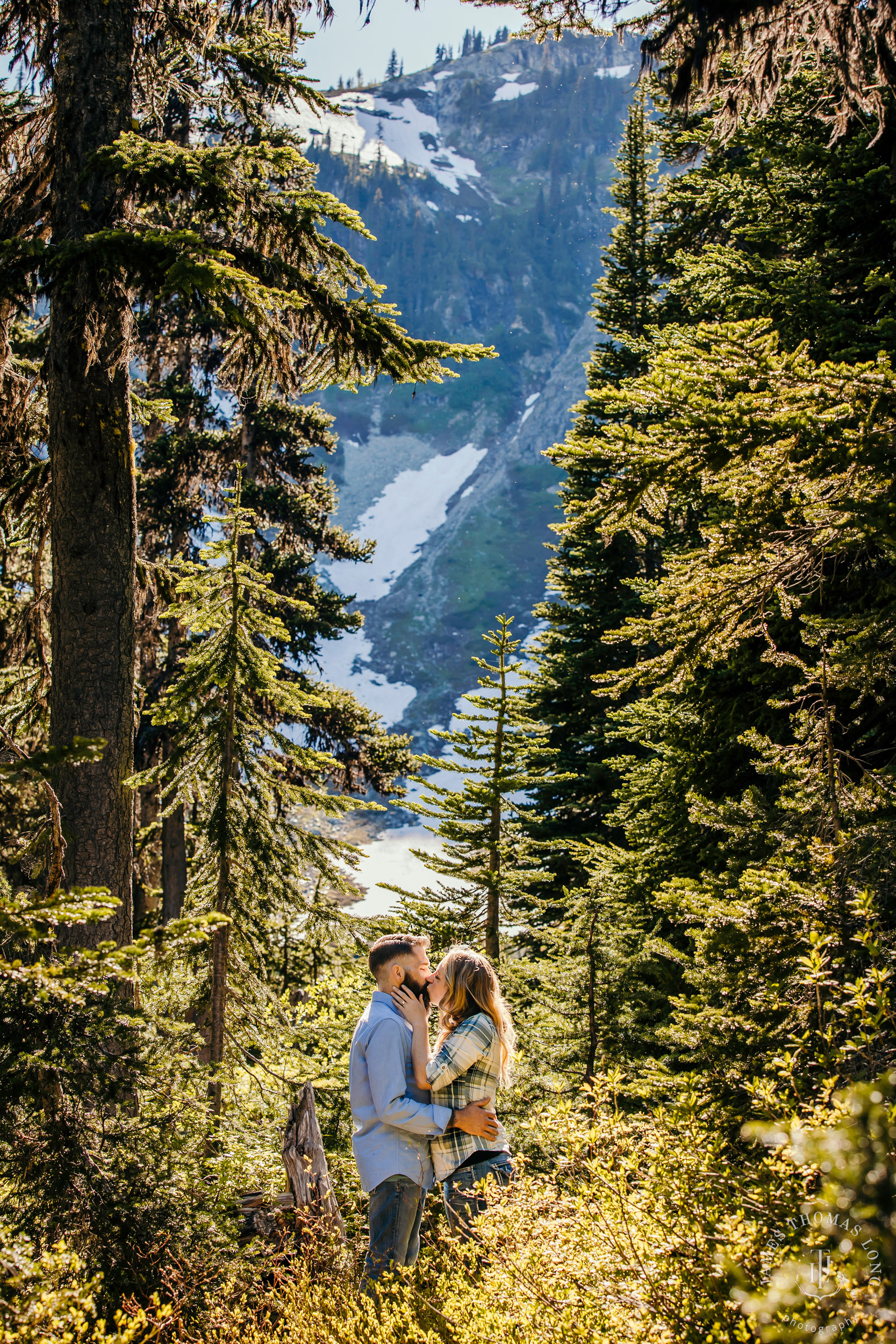 North Cascades adventure elopement by Seattle adventure elopement photographer James Thomas Long Photography