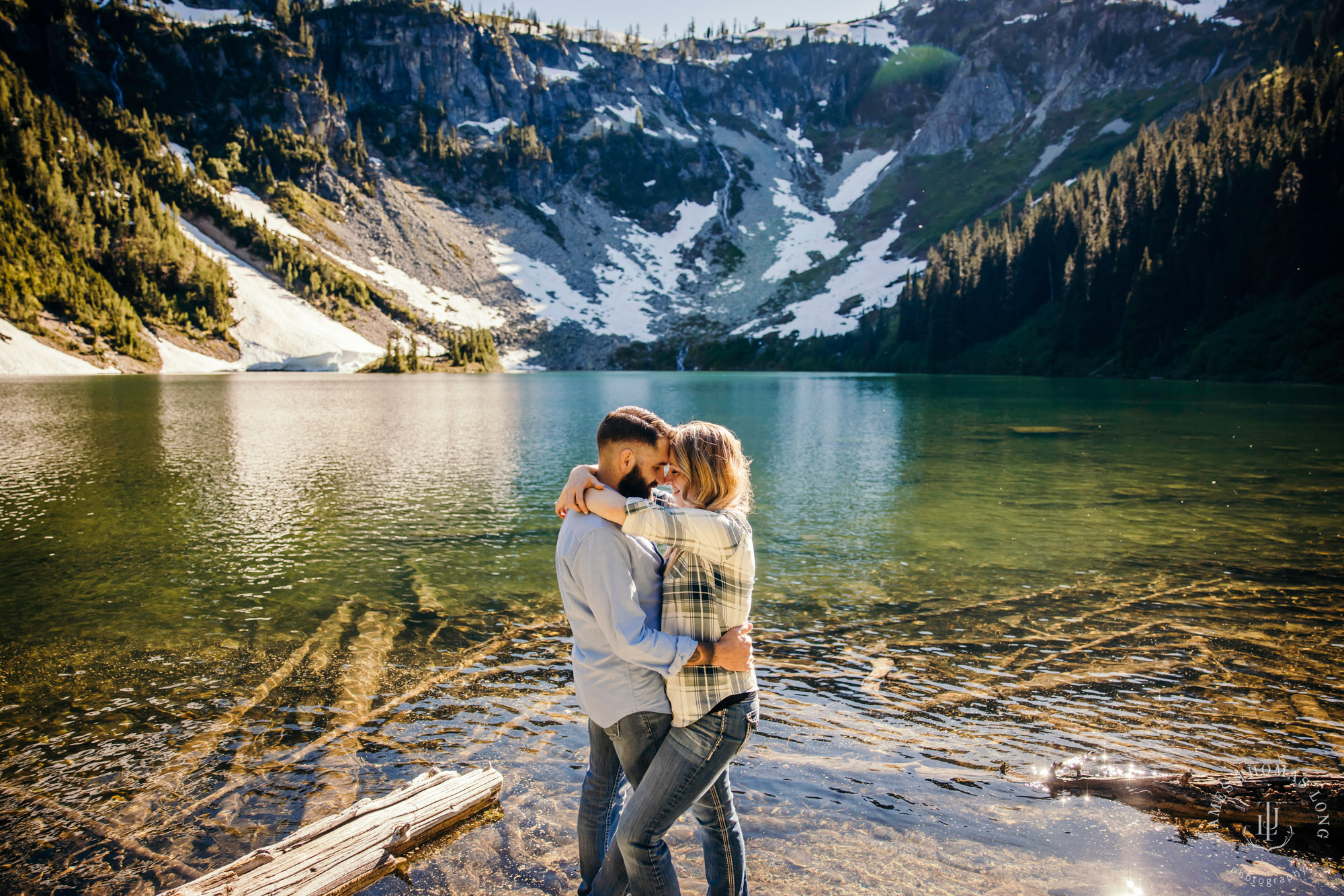 North Cascades adventure elopement by Seattle adventure elopement photographer James Thomas Long Photography