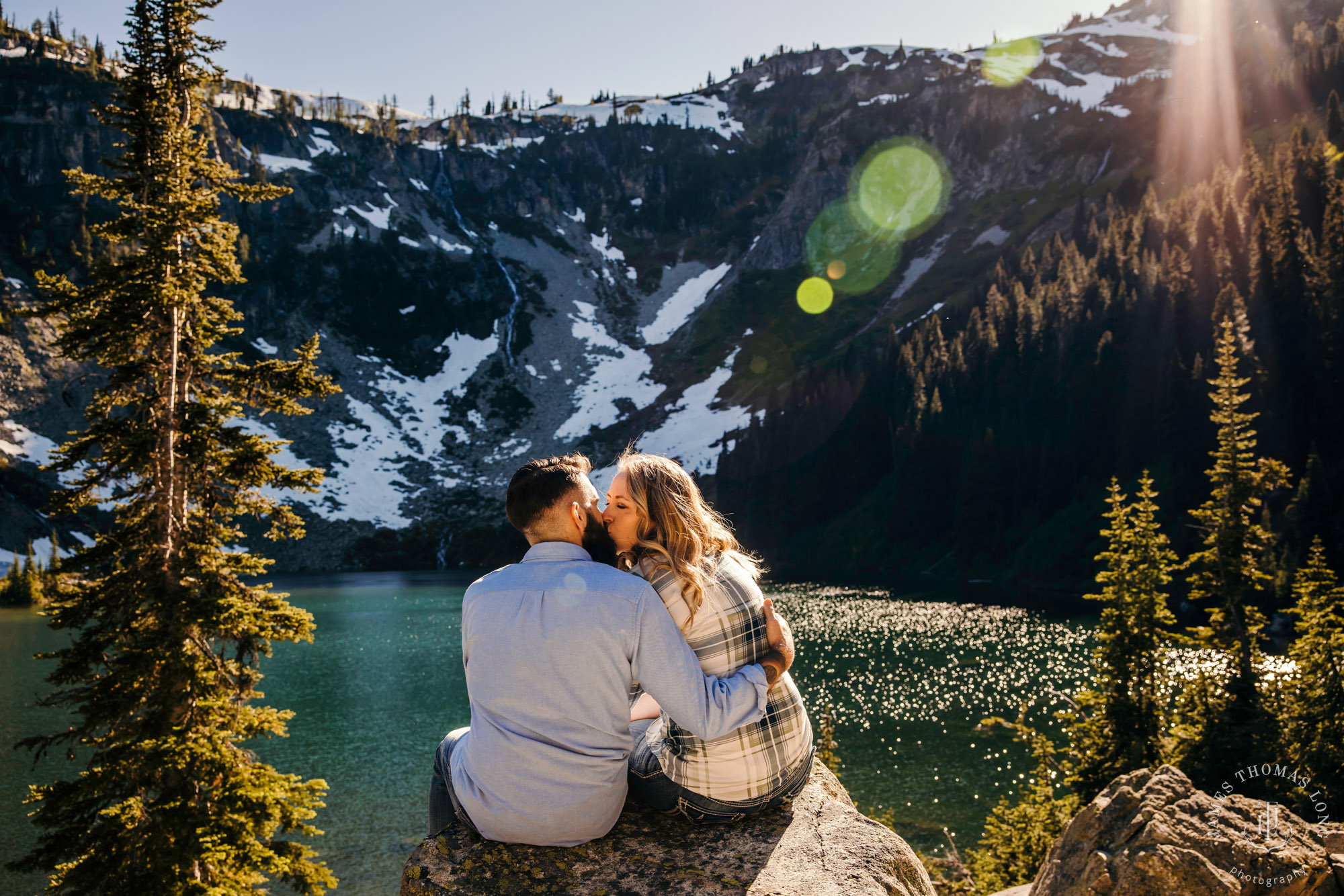 North Cascades adventure elopement by Seattle adventure elopement photographer James Thomas Long Photography