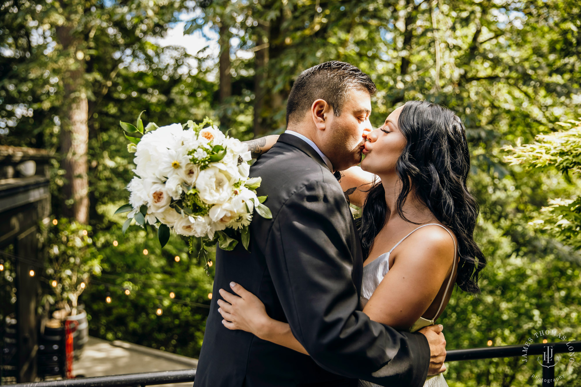 JM Cellars Woodinville wedding by Snoqualmie wedding photographer James Thomas Long Photography