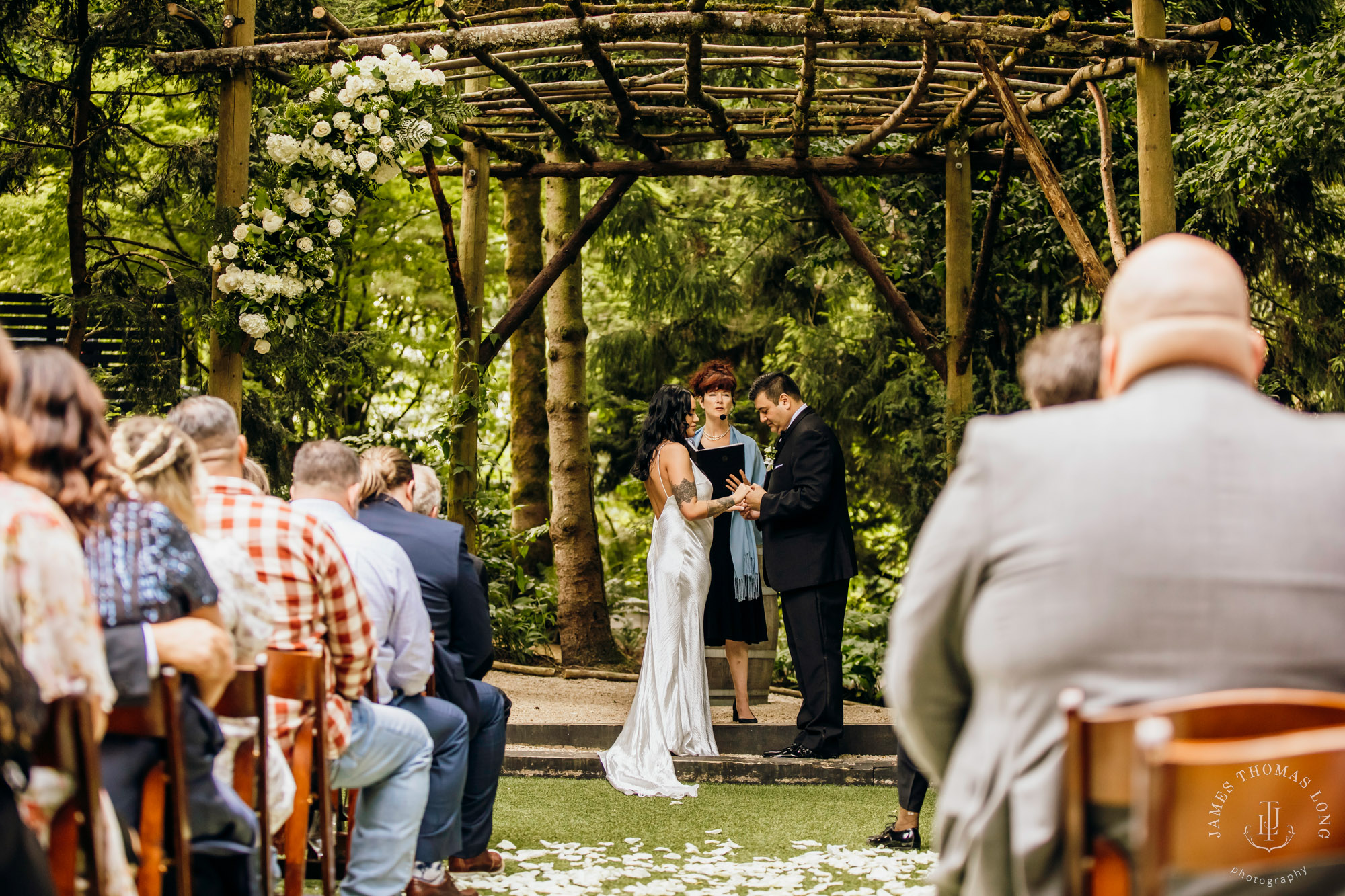 JM Cellars Woodinville wedding by Snoqualmie wedding photographer James Thomas Long Photography