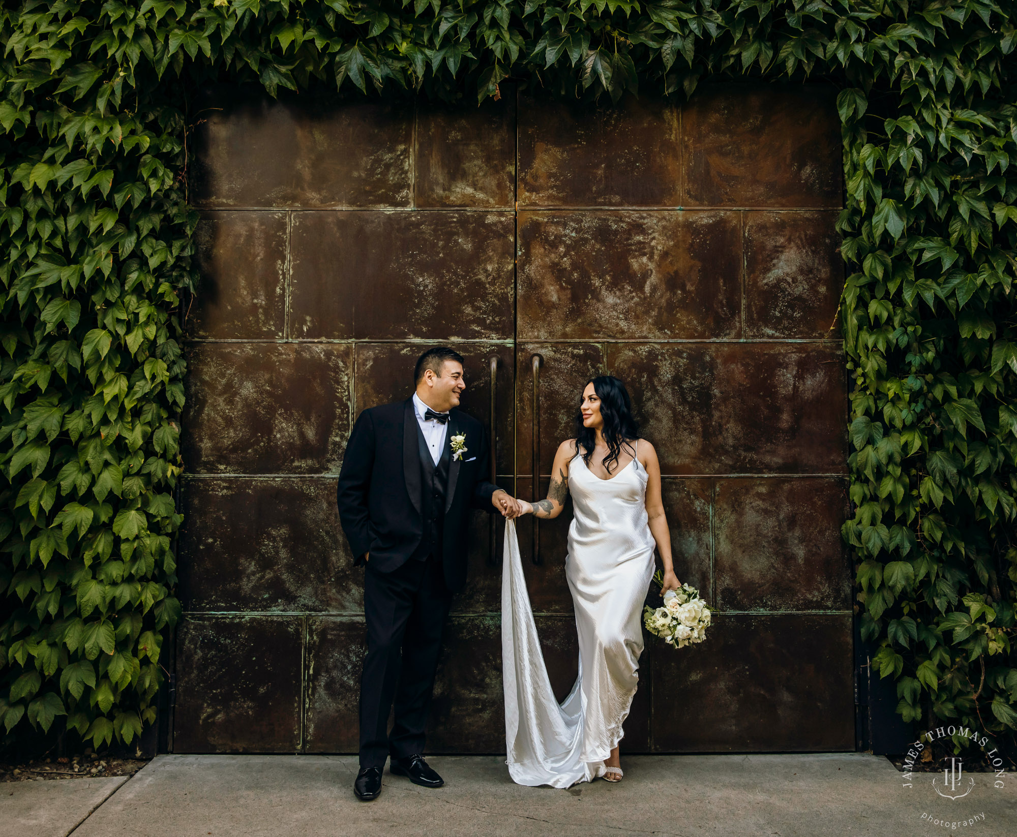 JM Cellars Woodinville wedding by Snoqualmie wedding photographer James Thomas Long Photography