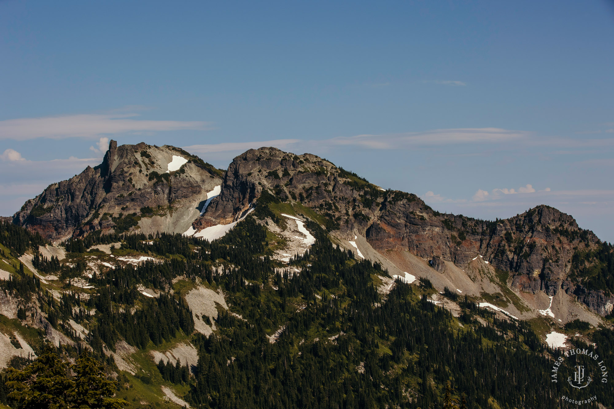 Mount Rainier adventure engagement session by adventure wedding and elopement photographer James Thomas Long Photography